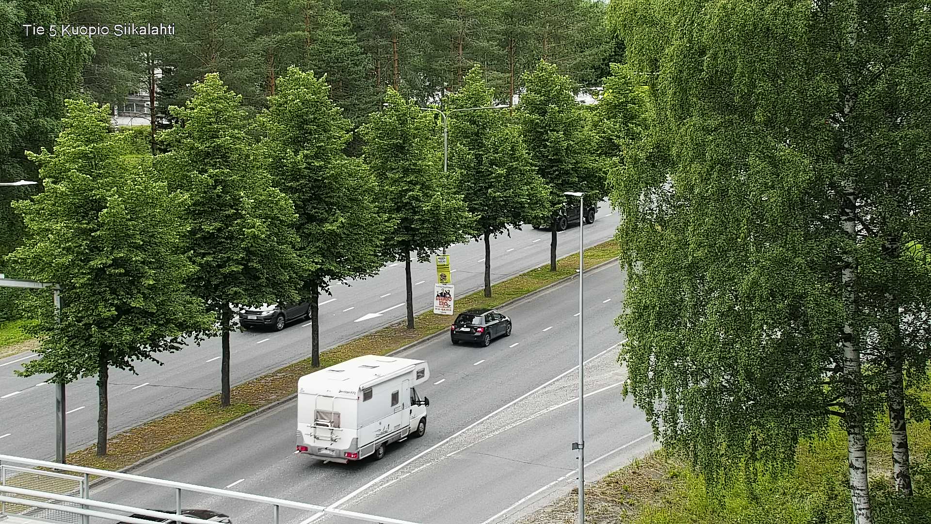 Weather Camera Image Road 5 Kuopio, Siikalahti, Kuopio, Pohjois-Savo