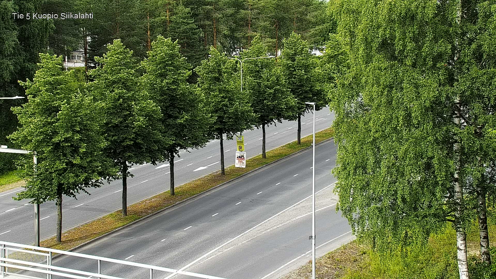 Weather Camera Image Road 5 Kuopio, Siikalahti, Kuopio, Pohjois-Savo