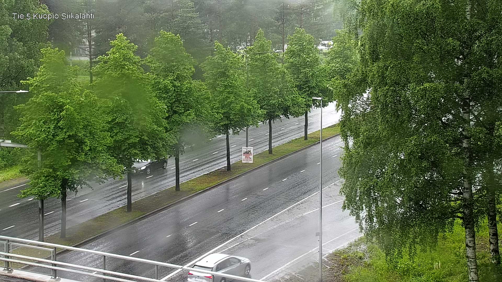 Weather Camera Image Väg 5 Kuopio, Siikalahti, Kuopio, Pohjois-Savo