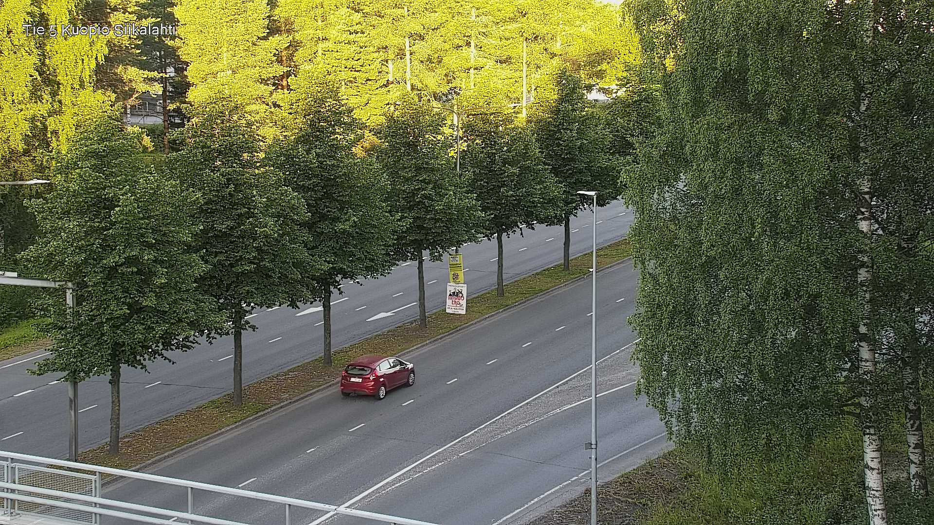 Weather Camera Image Road 5 Kuopio, Siikalahti, Kuopio, Pohjois-Savo