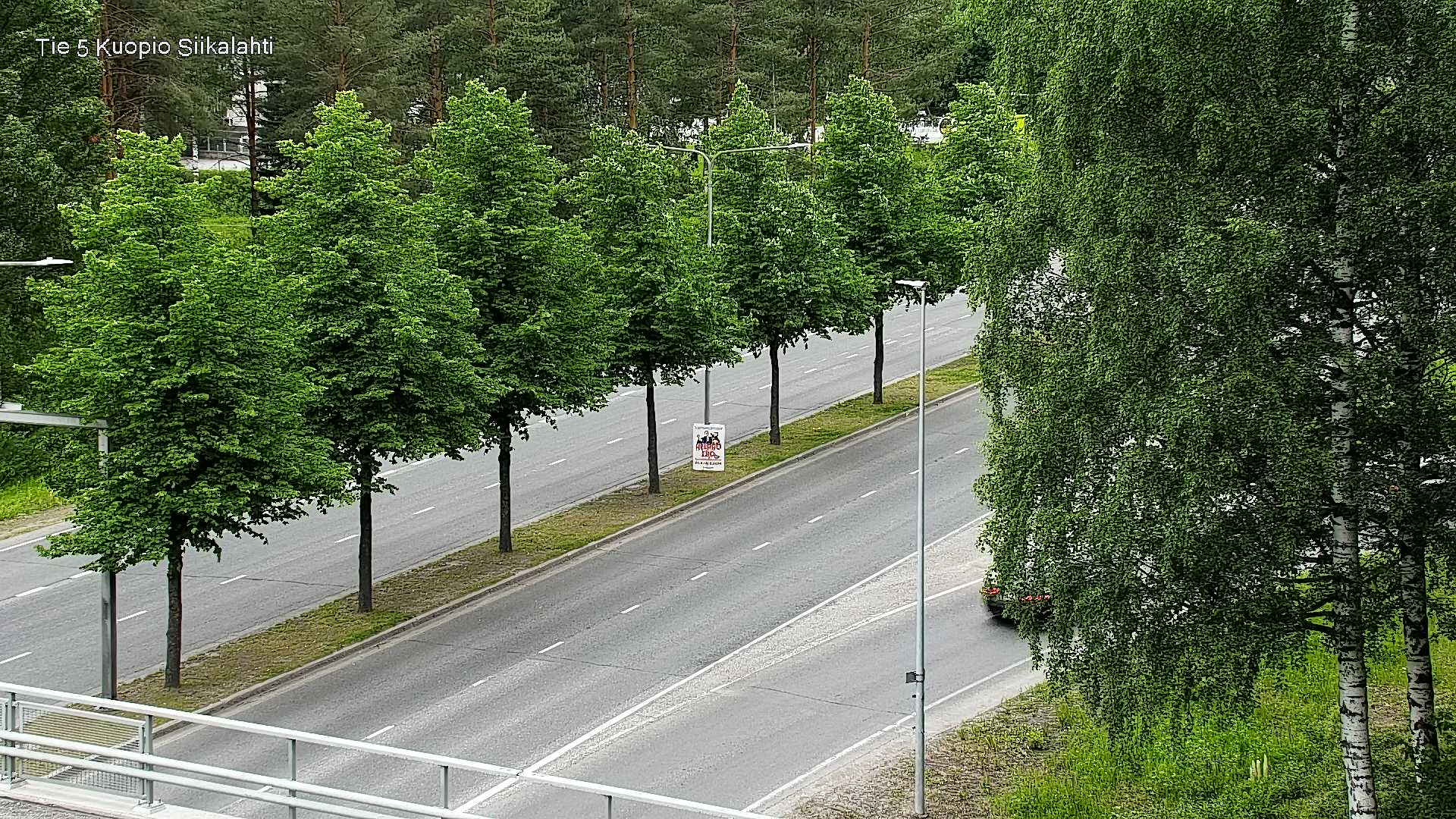 Weather Camera Image Road 5 Kuopio, Siikalahti, Kuopio, Pohjois-Savo