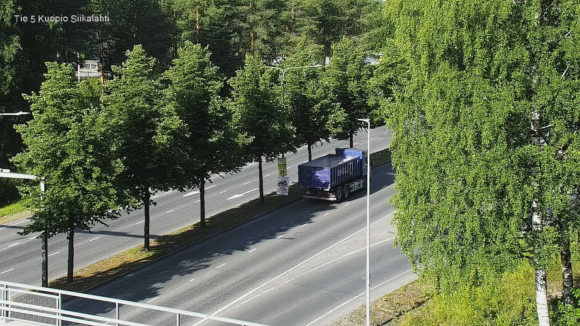 Weather Camera Image Road 5 Kuopio, Siikalahti, Kuopio, Pohjois-Savo
