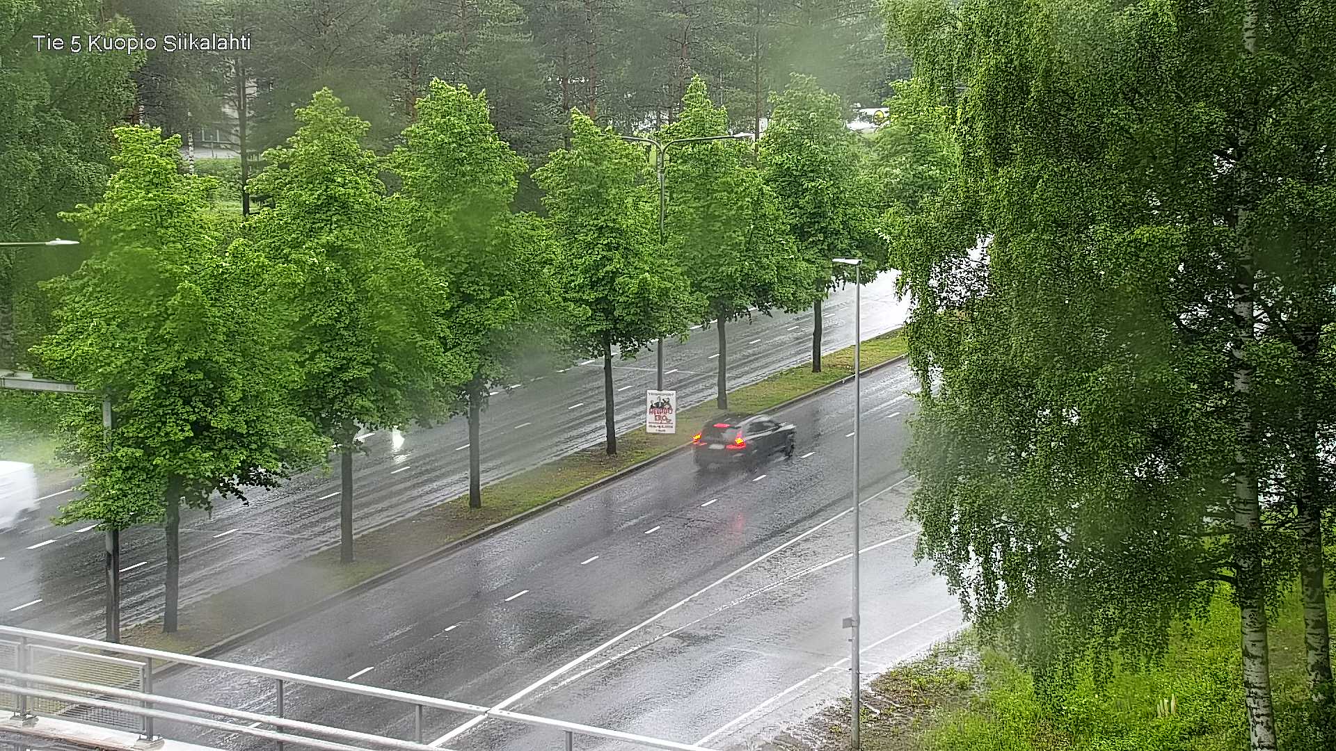 Weather Camera Image Väg 5 Kuopio, Siikalahti, Kuopio, Pohjois-Savo