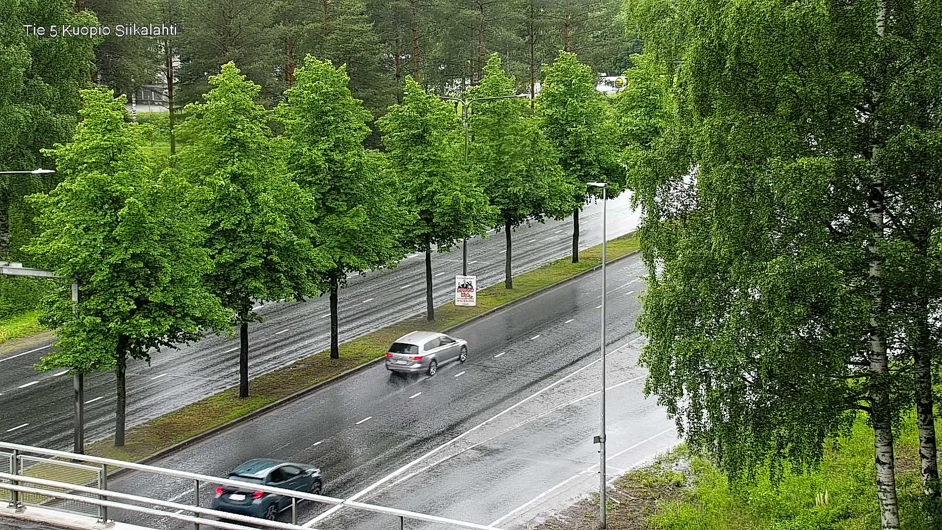 Weather Camera Image Väg 5 Kuopio, Siikalahti, Kuopio, Pohjois-Savo