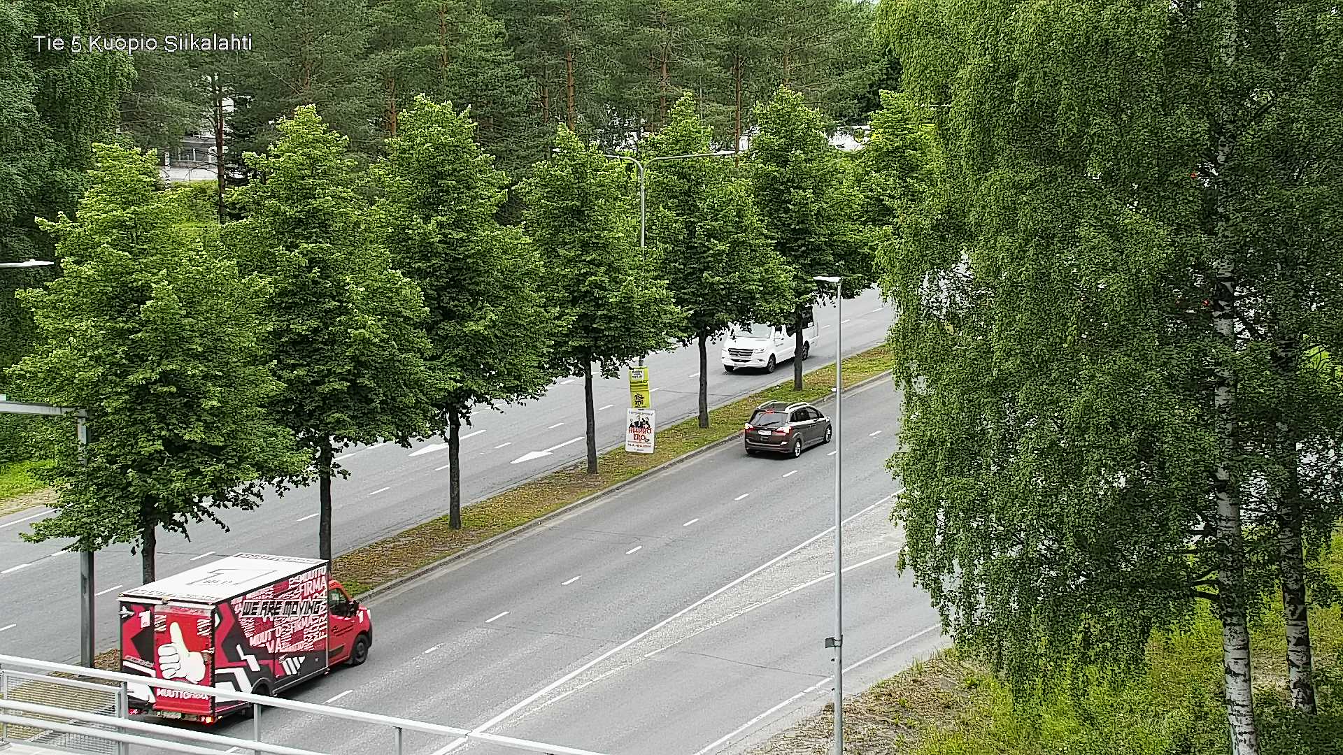Weather Camera Image Road 5 Kuopio, Siikalahti, Kuopio, Pohjois-Savo