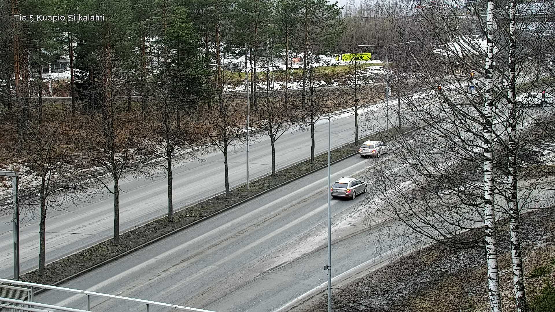 Weather Camera Image Road 5 Kuopio, Siikalahti, Kuopio, Pohjois-Savo