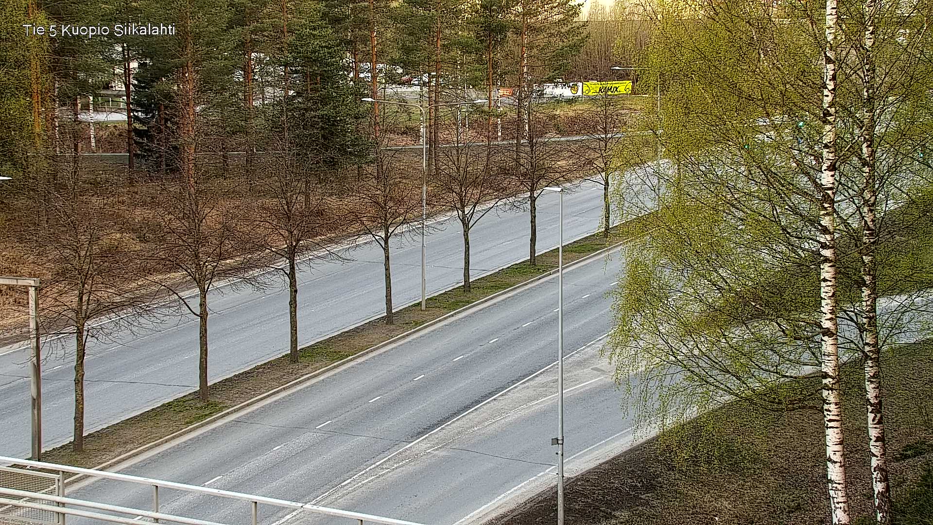 Weather Camera Image Road 5 Kuopio, Siikalahti, Kuopio, Pohjois-Savo