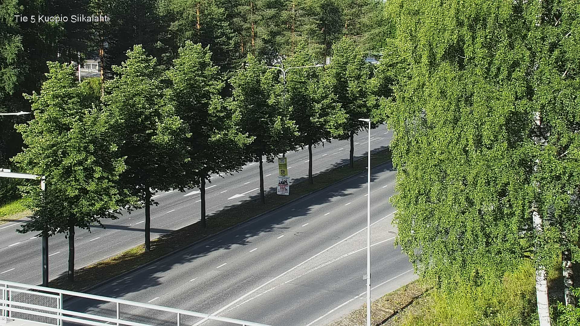 Weather Camera Image Road 5 Kuopio, Siikalahti, Kuopio, Pohjois-Savo