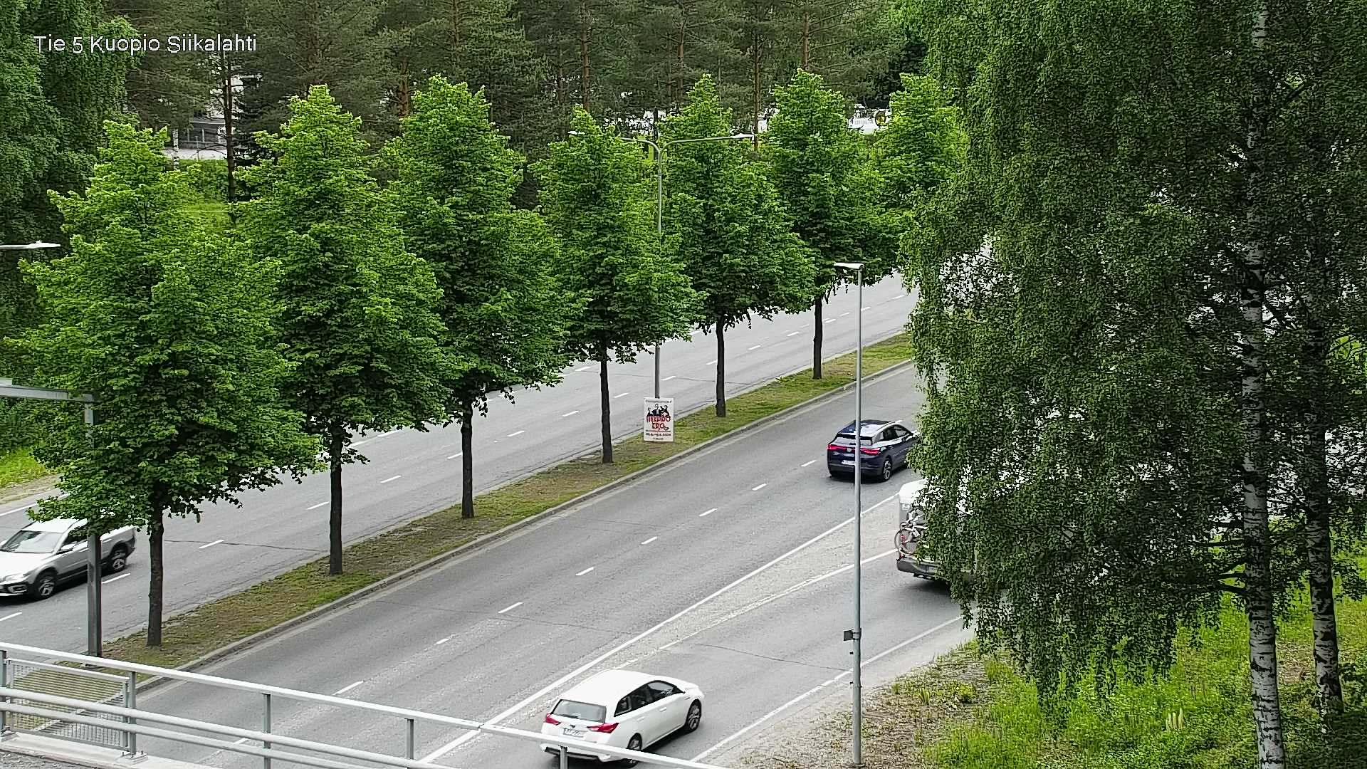 Weather Camera Image Road 5 Kuopio, Siikalahti, Kuopio, Pohjois-Savo