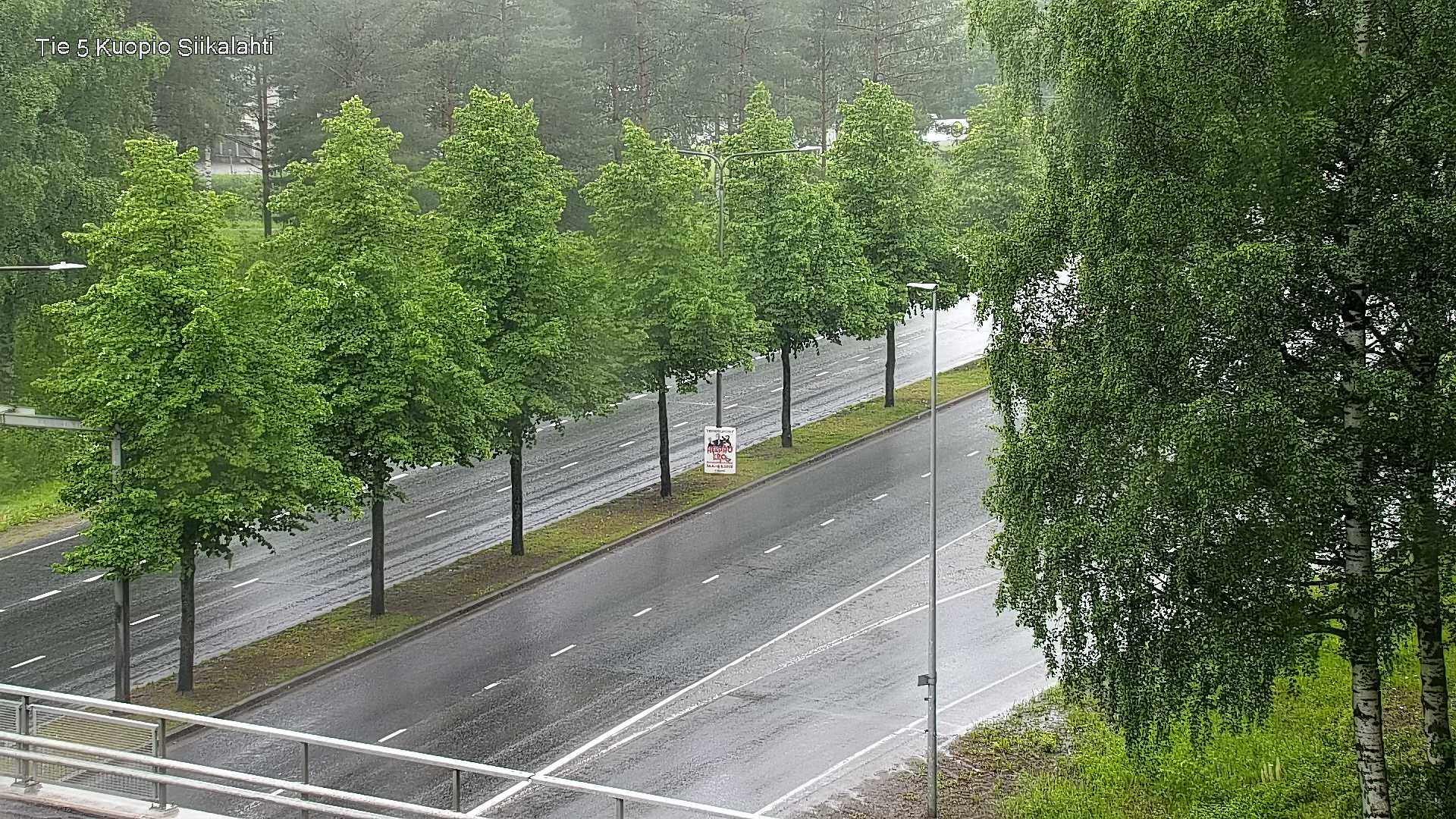 Weather Camera Image Väg 5 Kuopio, Siikalahti, Kuopio, Pohjois-Savo