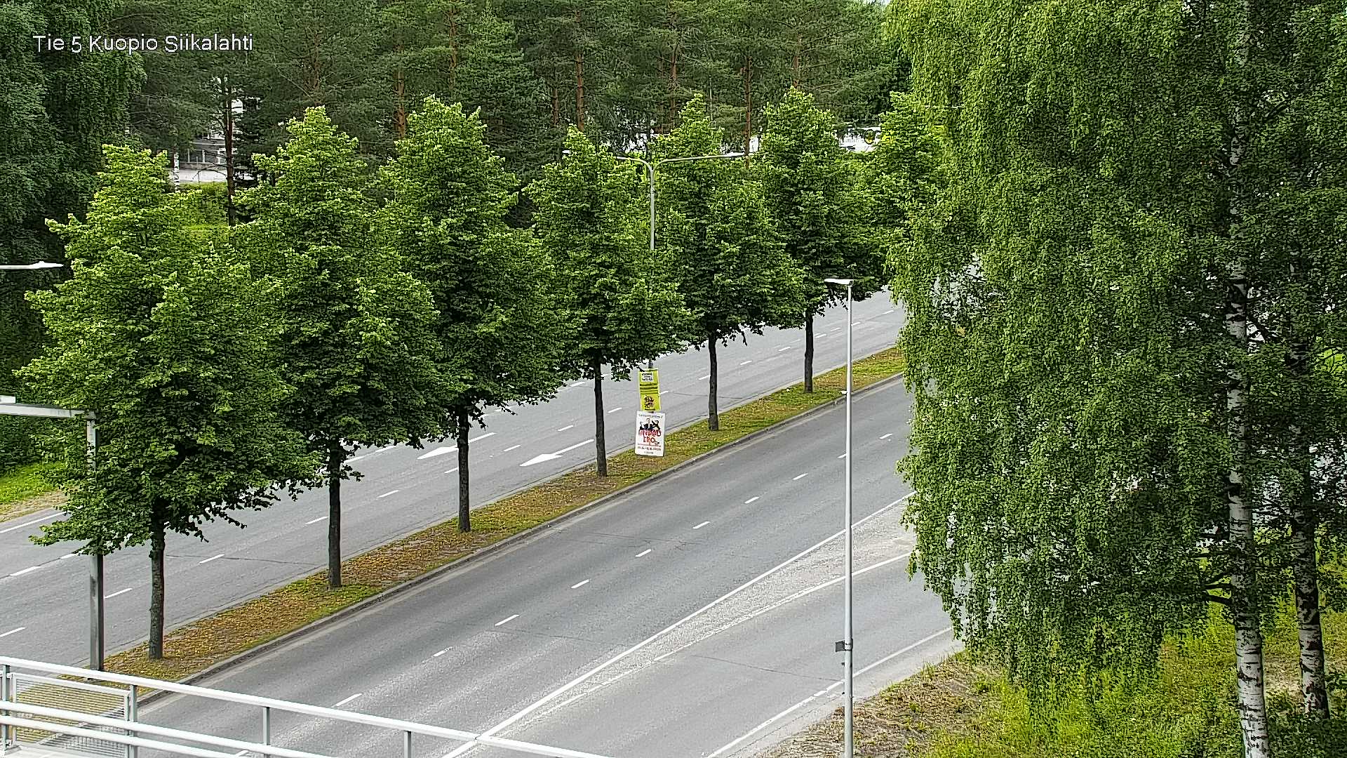 Weather Camera Image Road 5 Kuopio, Siikalahti, Kuopio, Pohjois-Savo
