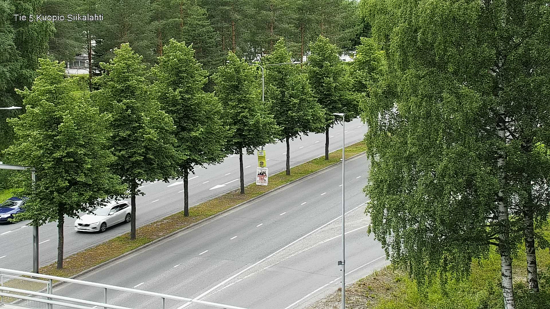 Weather Camera Image Road 5 Kuopio, Siikalahti, Kuopio, Pohjois-Savo