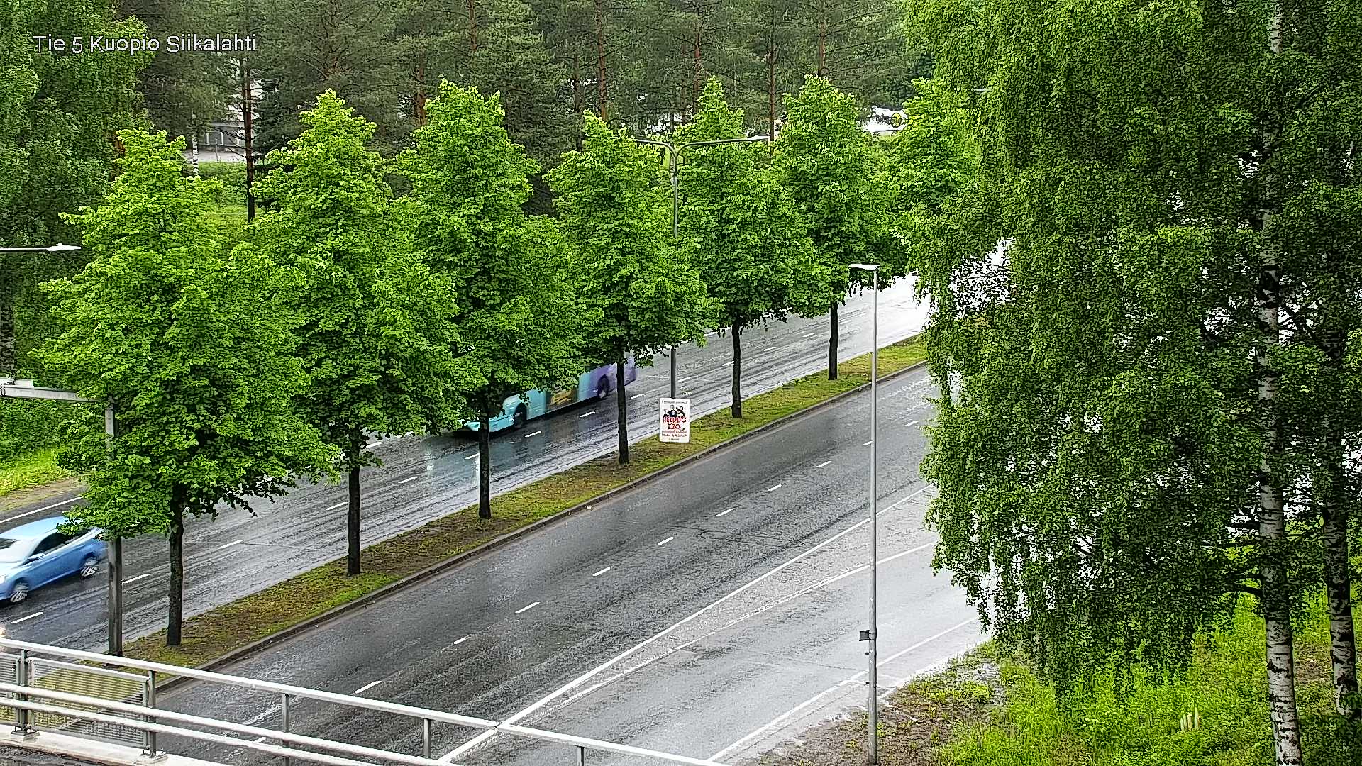 Weather Camera Image Väg 5 Kuopio, Siikalahti, Kuopio, Pohjois-Savo