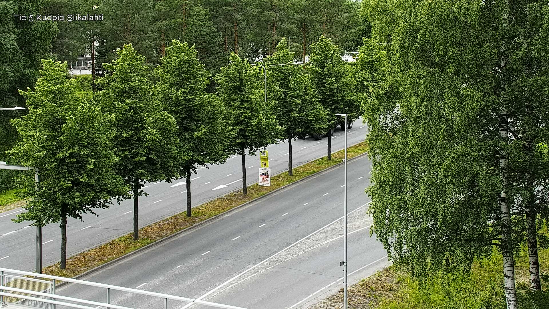 Weather Camera Image Road 5 Kuopio, Siikalahti, Kuopio, Pohjois-Savo