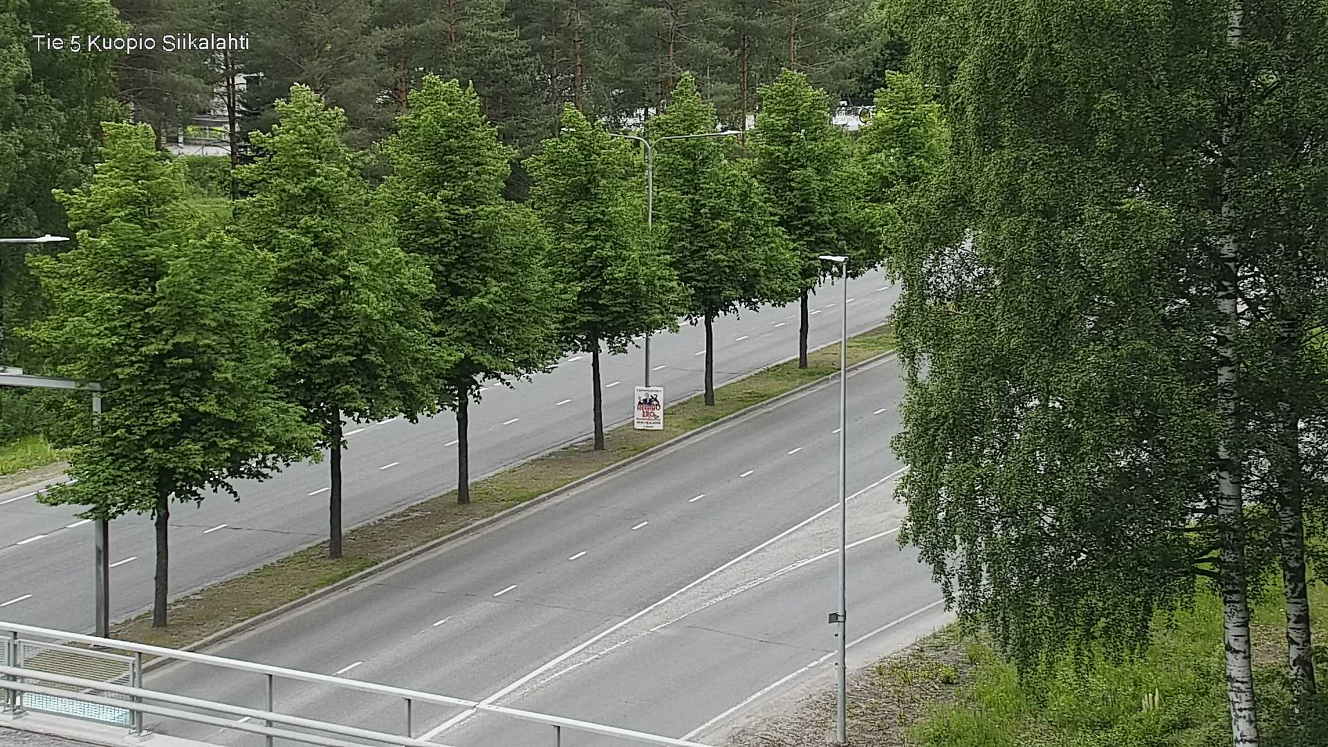 Weather Camera Image Road 5 Kuopio, Siikalahti, Kuopio, Pohjois-Savo