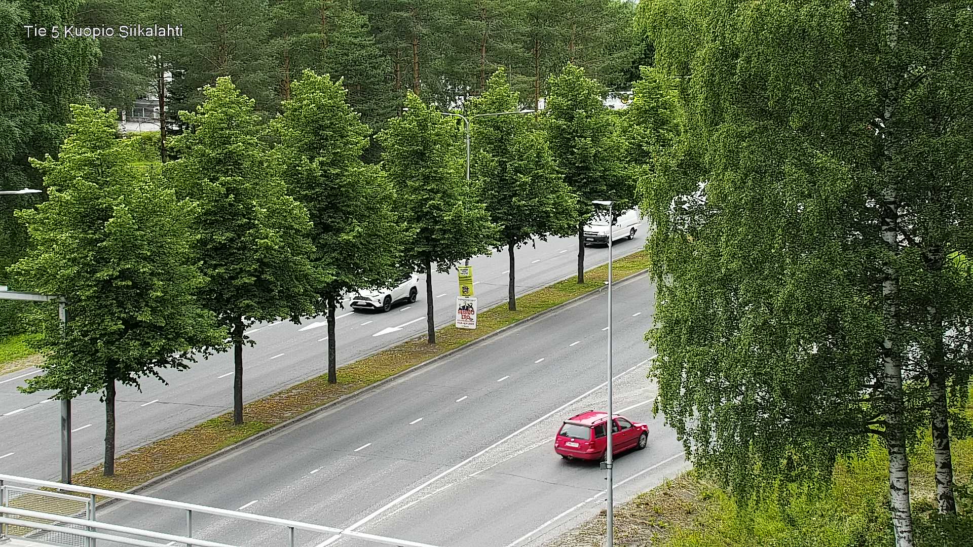 Weather Camera Image Road 5 Kuopio, Siikalahti, Kuopio, Pohjois-Savo