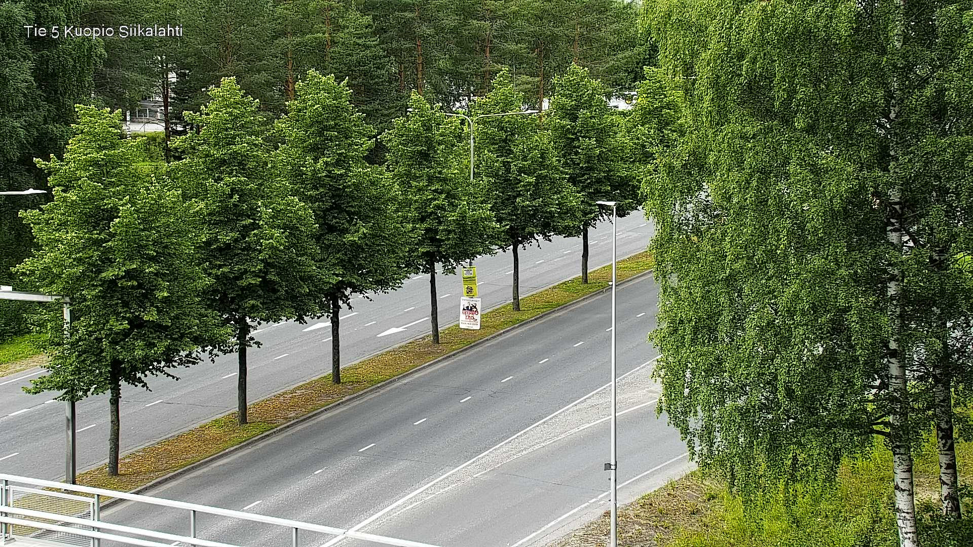 Weather Camera Image Road 5 Kuopio, Siikalahti, Kuopio, Pohjois-Savo