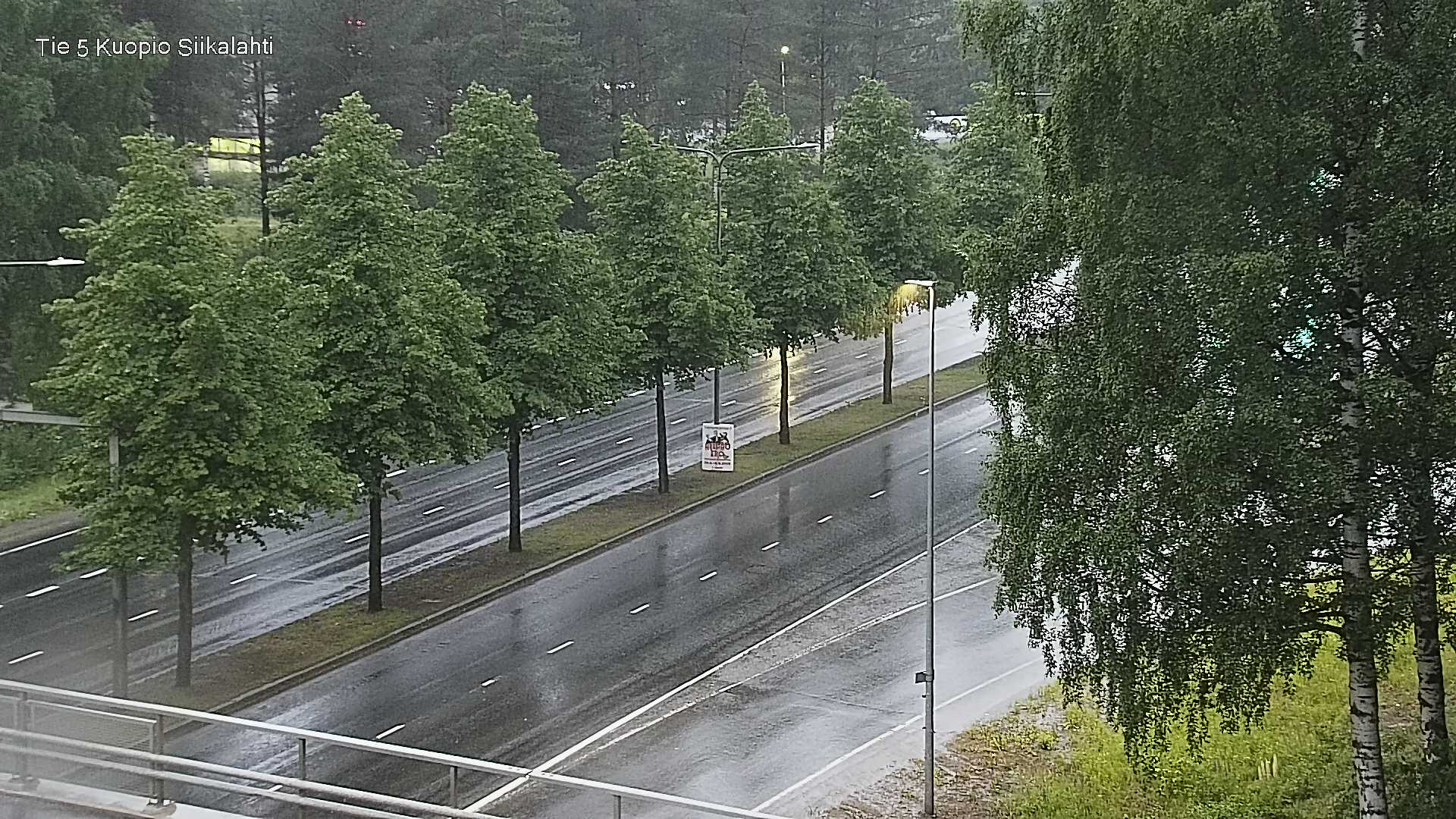 Weather Camera Image Road 5 Kuopio, Siikalahti, Kuopio, Pohjois-Savo