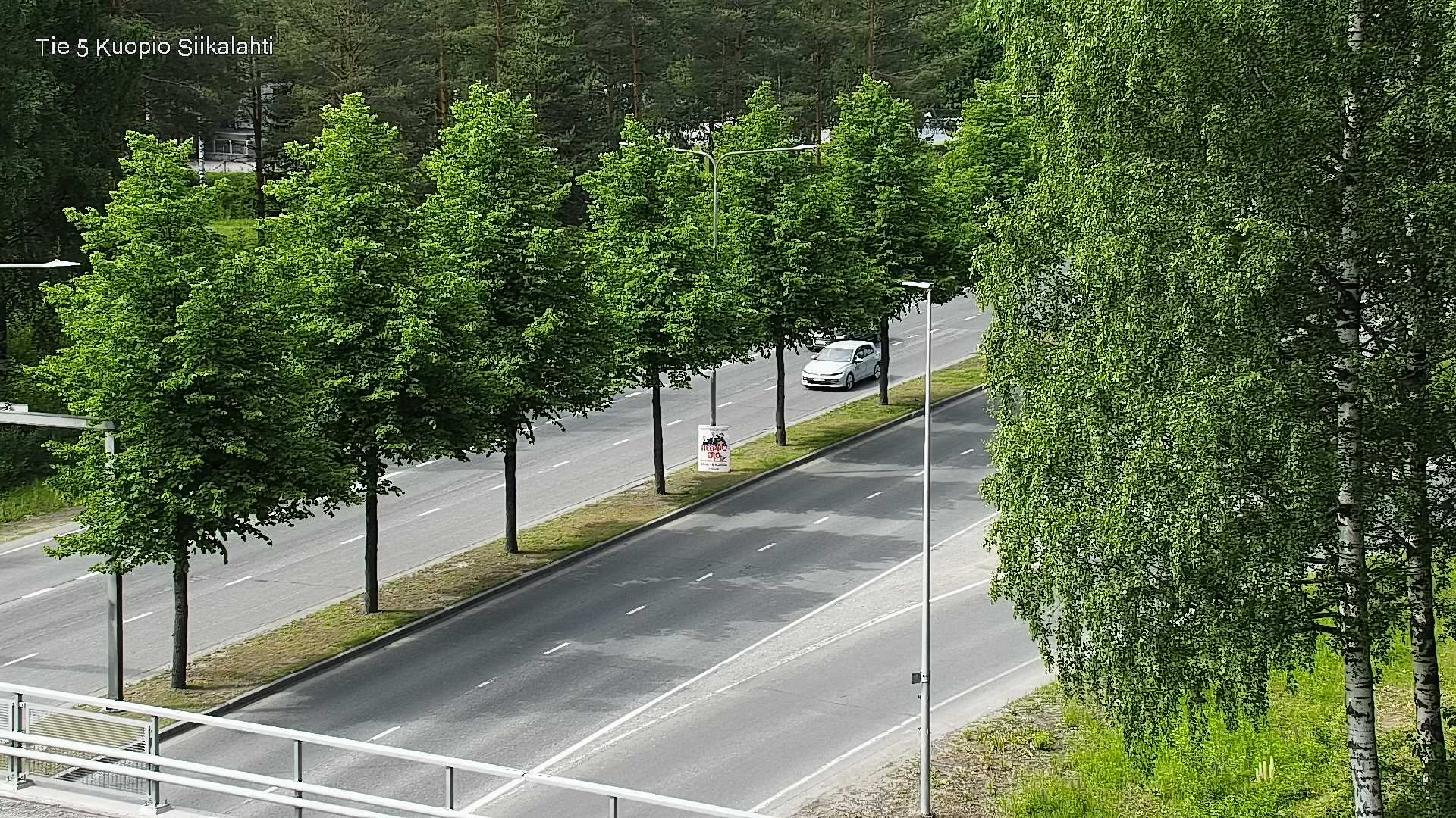 Weather Camera Image Road 5 Kuopio, Siikalahti, Kuopio, Pohjois-Savo
