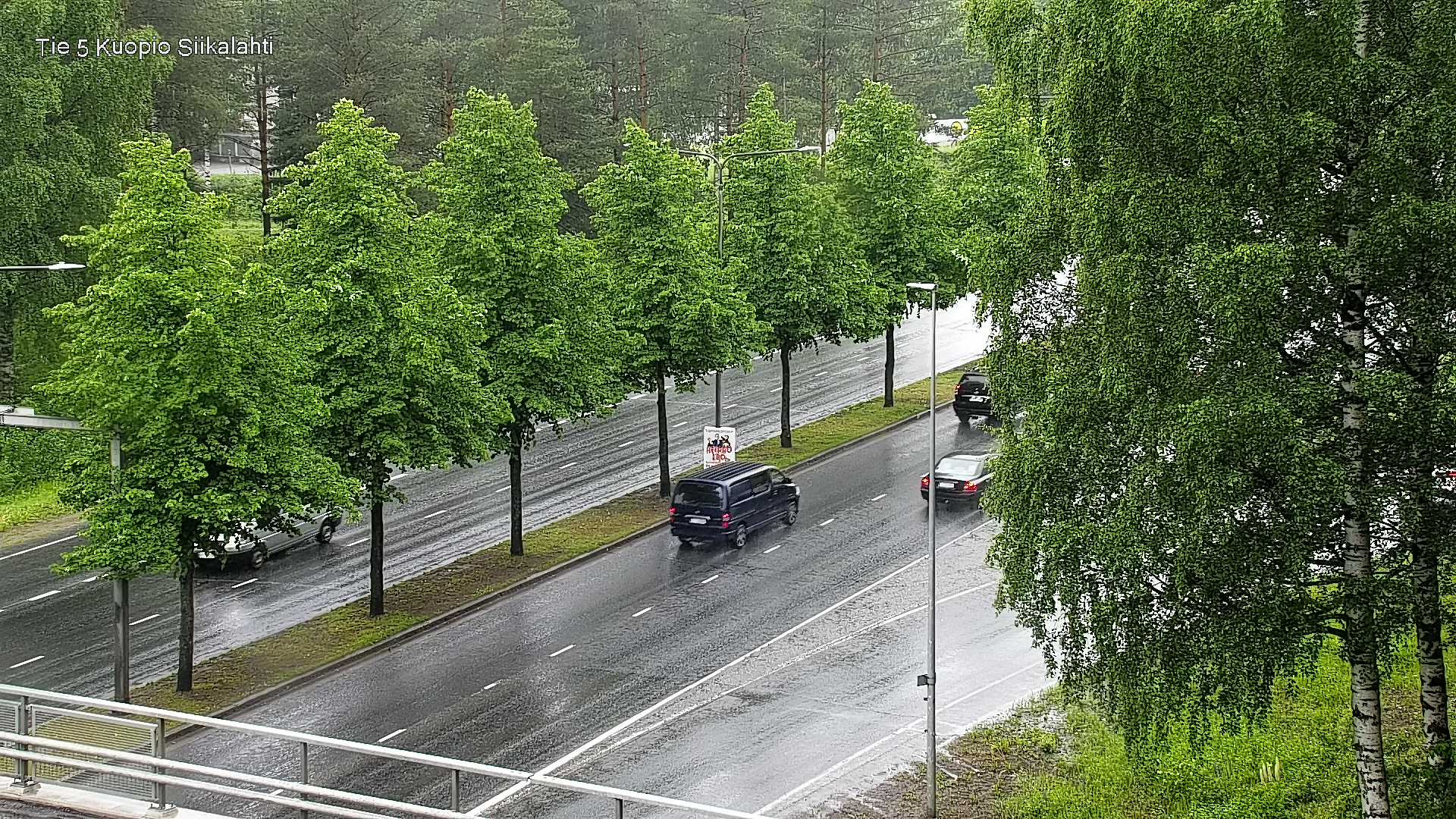 Weather Camera Image Väg 5 Kuopio, Siikalahti, Kuopio, Pohjois-Savo
