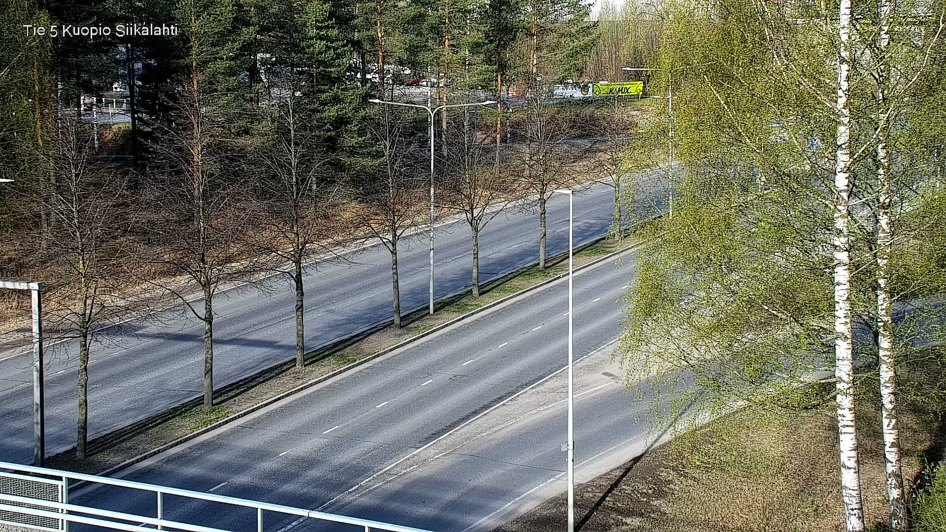 Weather Camera Image Road 5 Kuopio, Siikalahti, Kuopio, Pohjois-Savo