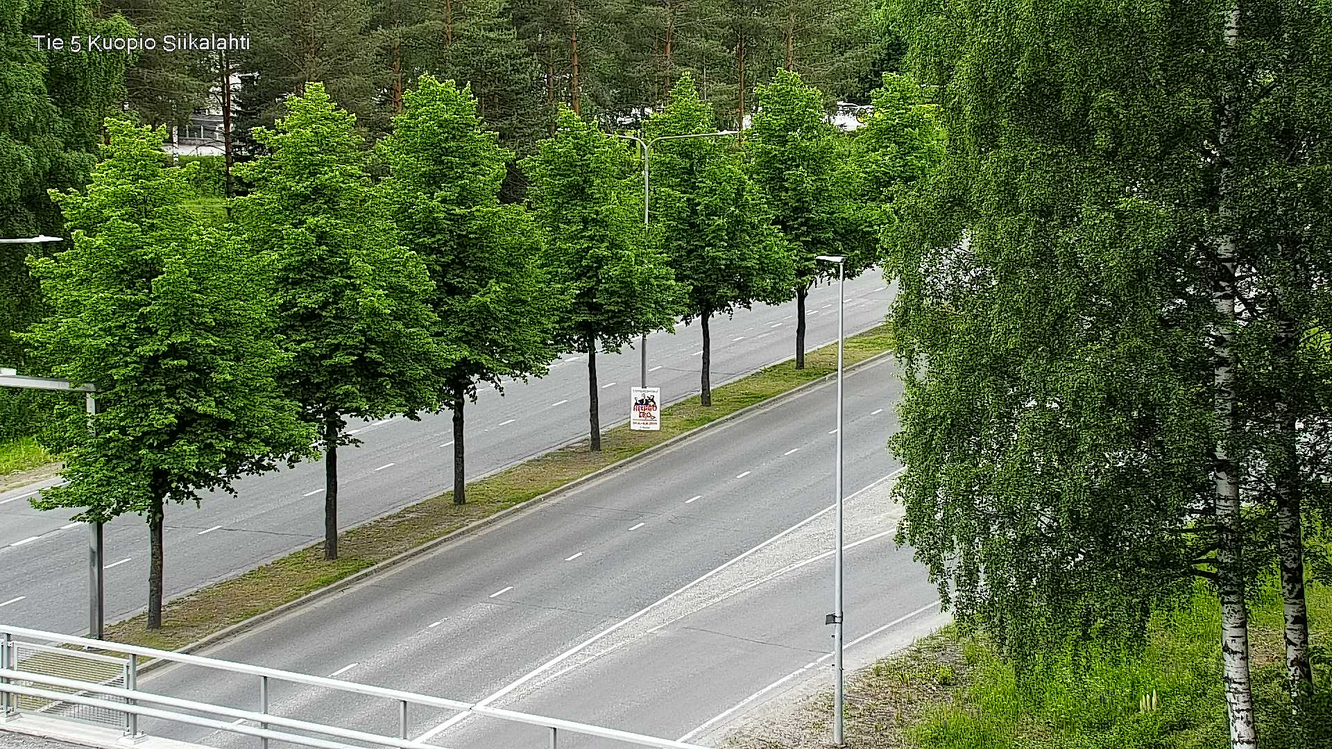 Weather Camera Image Road 5 Kuopio, Siikalahti, Kuopio, Pohjois-Savo