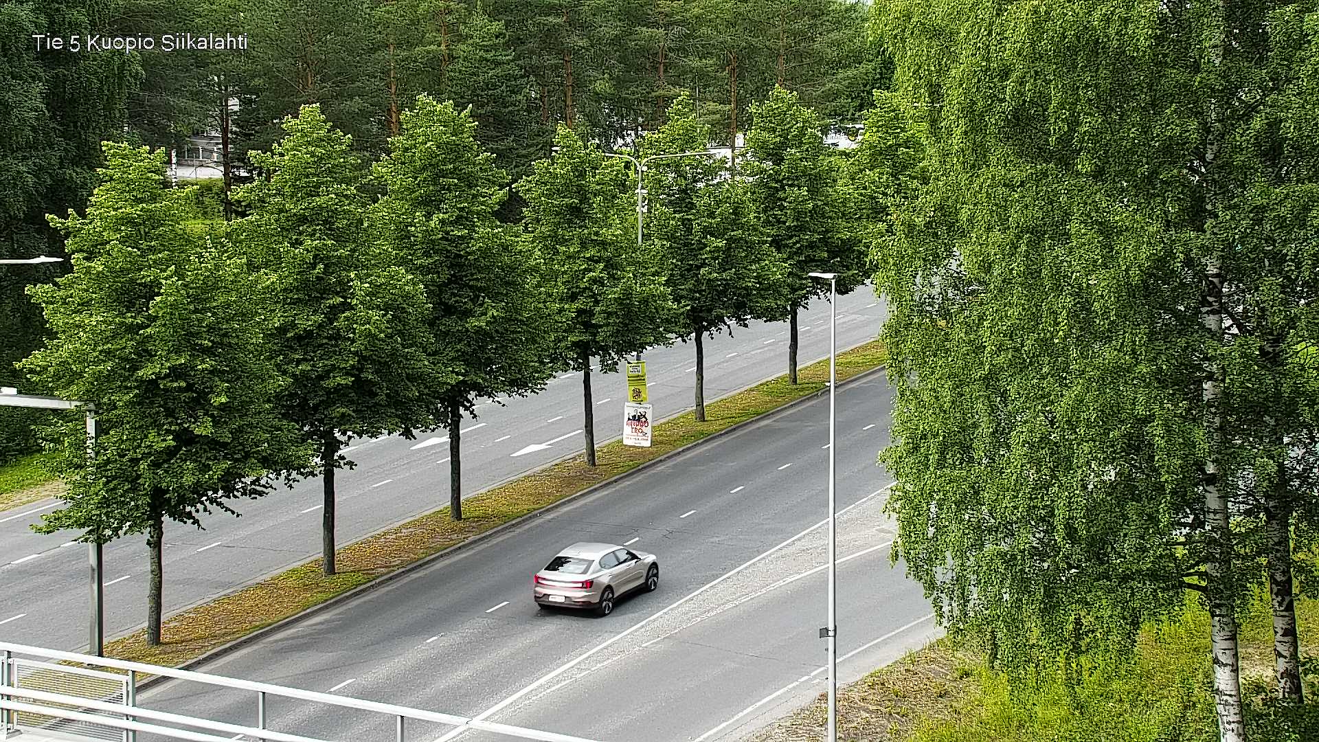 Weather Camera Image Road 5 Kuopio, Siikalahti, Kuopio, Pohjois-Savo