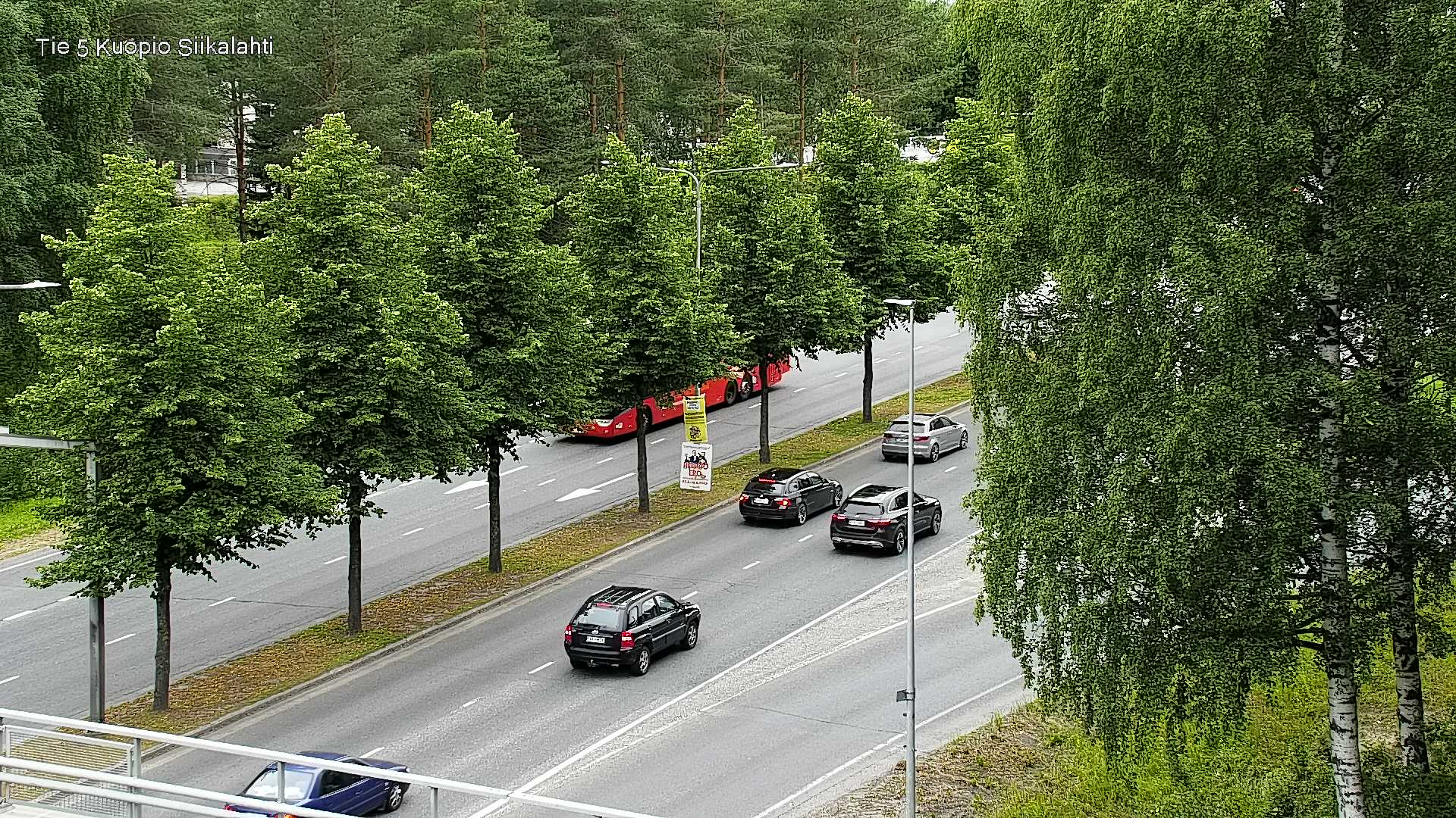 Weather Camera Image Road 5 Kuopio, Siikalahti, Kuopio, Pohjois-Savo