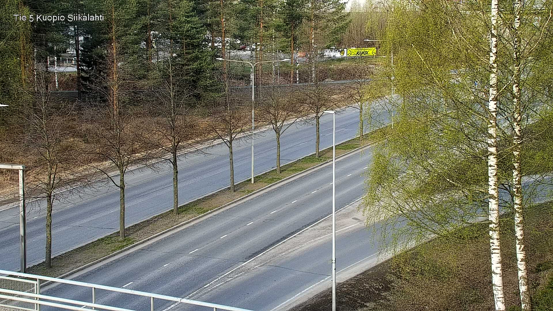 Weather Camera Image Road 5 Kuopio, Siikalahti, Kuopio, Pohjois-Savo