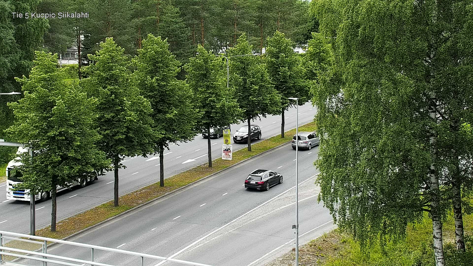 Weather Camera Image Road 5 Kuopio, Siikalahti, Kuopio, Pohjois-Savo