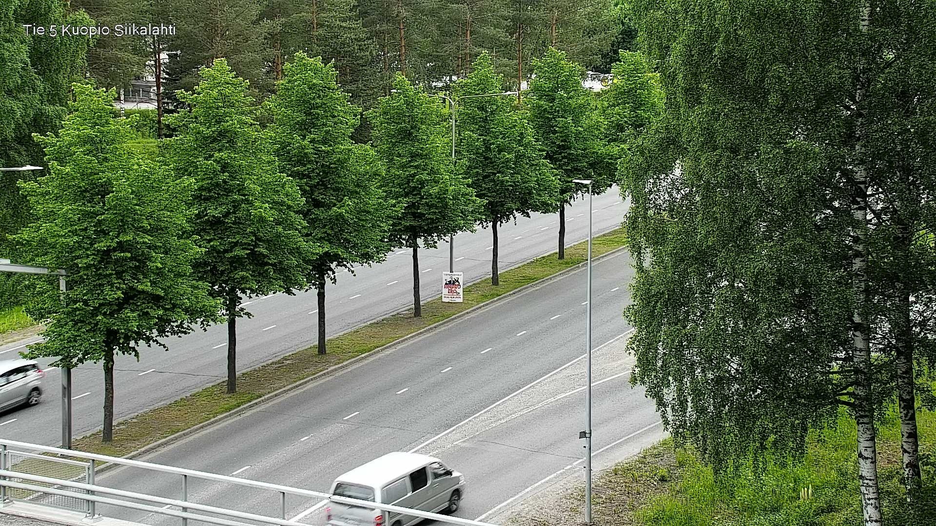 Weather Camera Image Road 5 Kuopio, Siikalahti, Kuopio, Pohjois-Savo