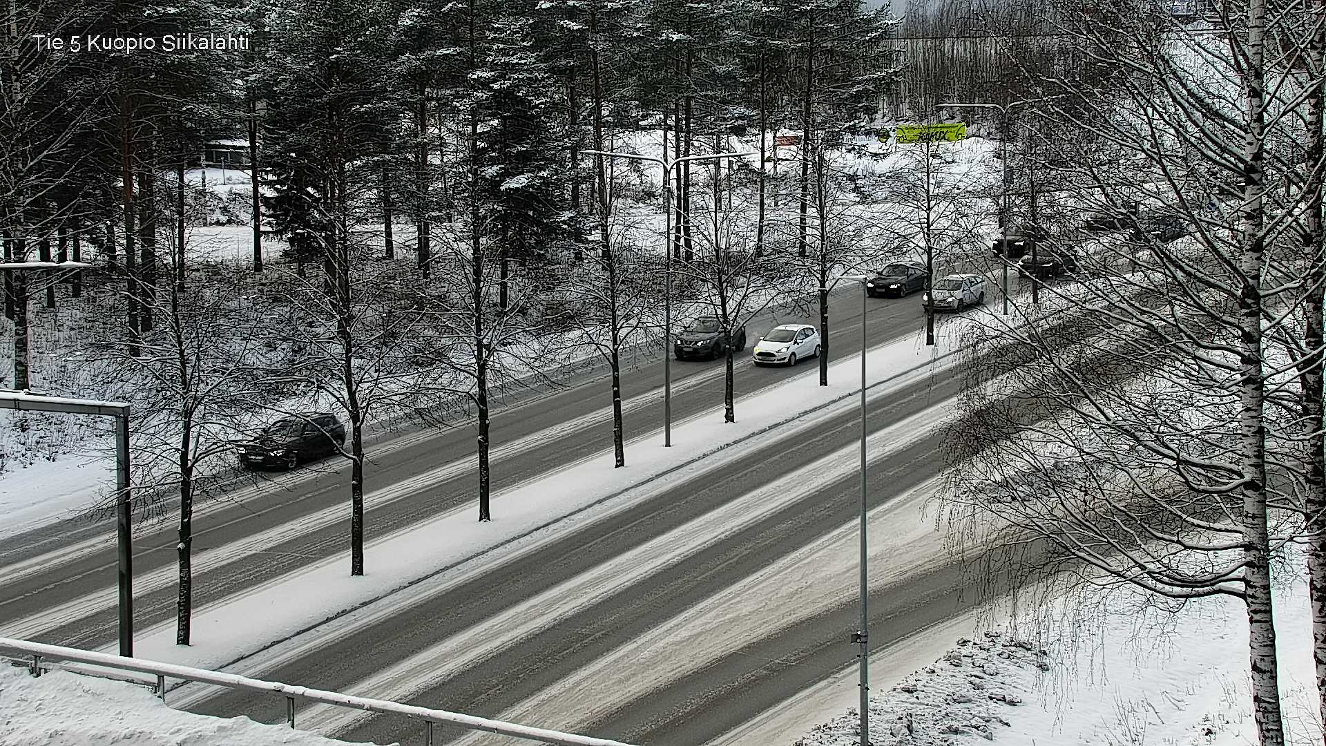 Weather Camera Image Väg 5 Kuopio, Siikalahti, Kuopio, Pohjois-Savo