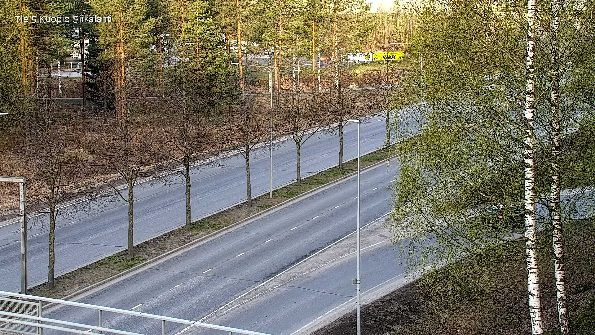 Weather Camera Image Road 5 Kuopio, Siikalahti, Kuopio, Pohjois-Savo