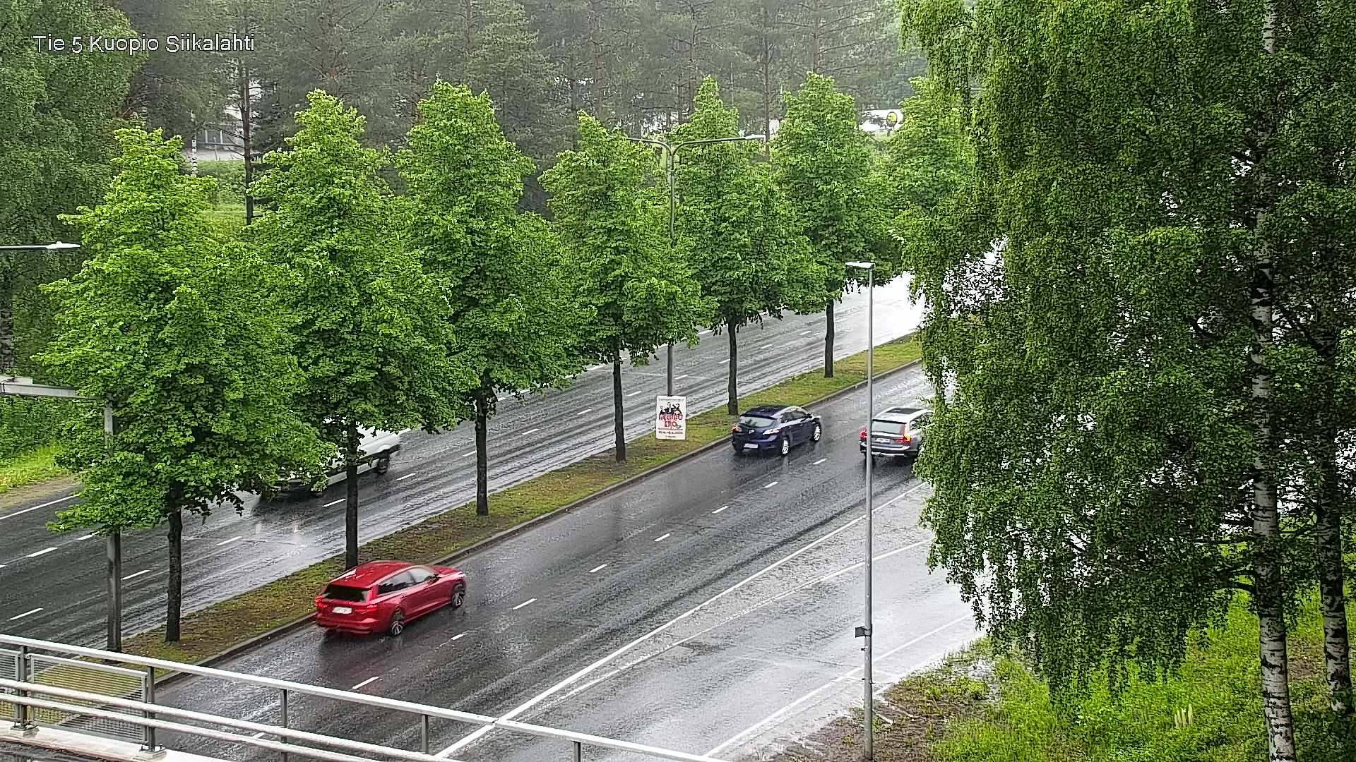 Weather Camera Image Väg 5 Kuopio, Siikalahti, Kuopio, Pohjois-Savo