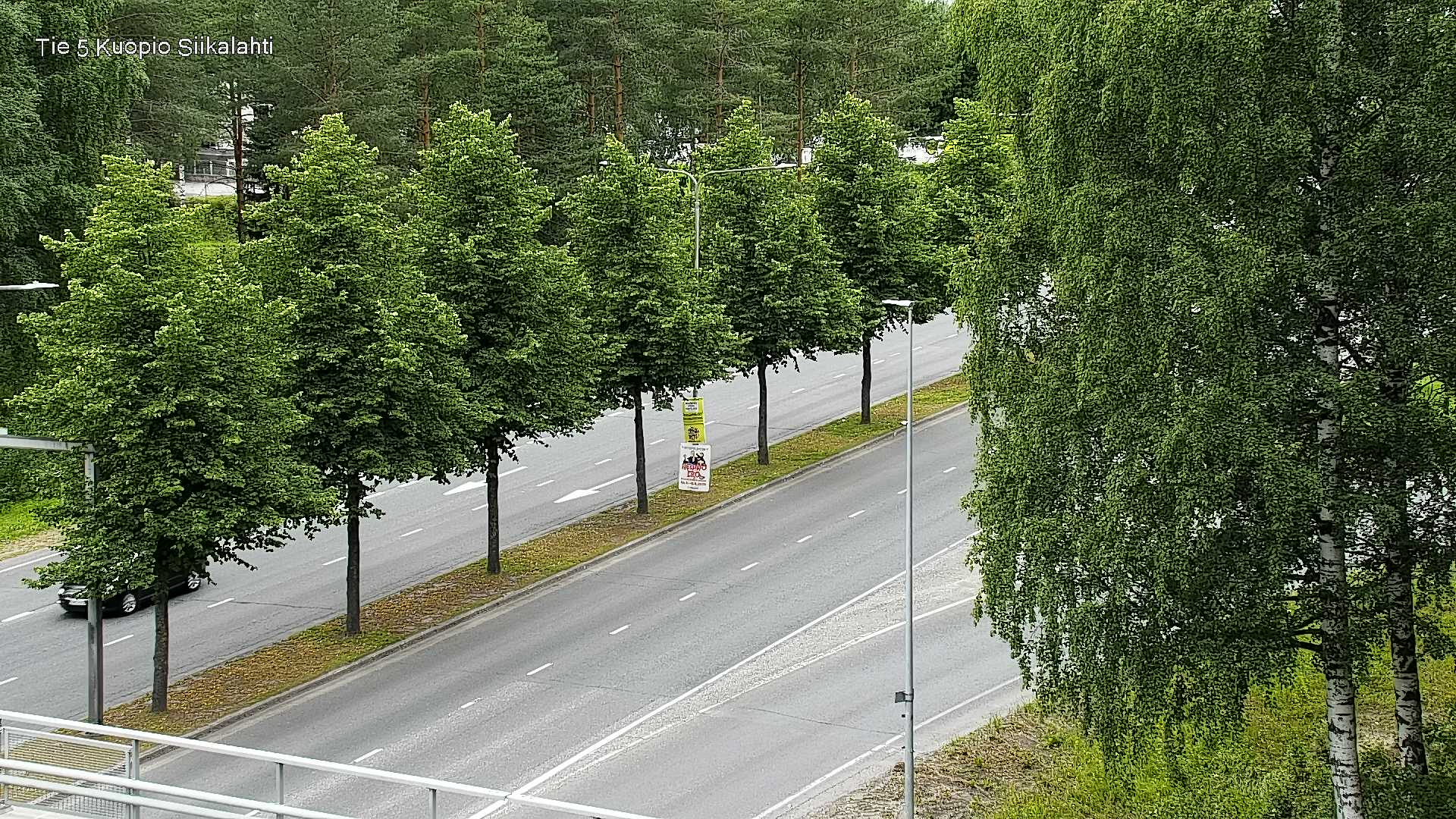 Weather Camera Image Road 5 Kuopio, Siikalahti, Kuopio, Pohjois-Savo