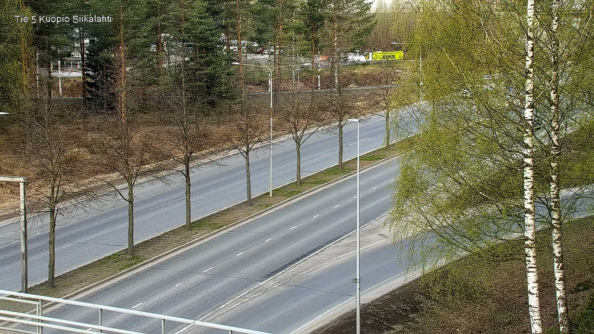 Weather Camera Image Road 5 Kuopio, Siikalahti, Kuopio, Pohjois-Savo