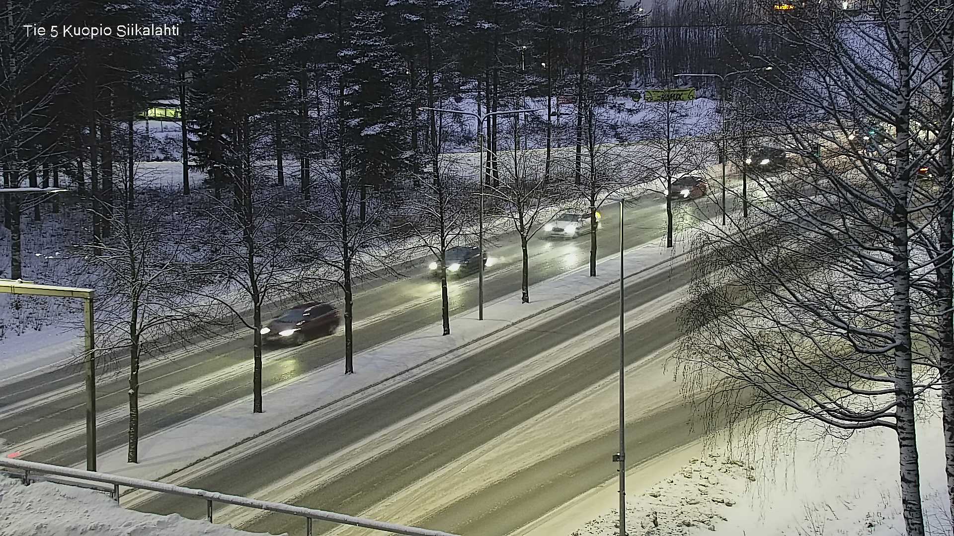 Weather Camera Image Väg 5 Kuopio, Siikalahti, Kuopio, Pohjois-Savo