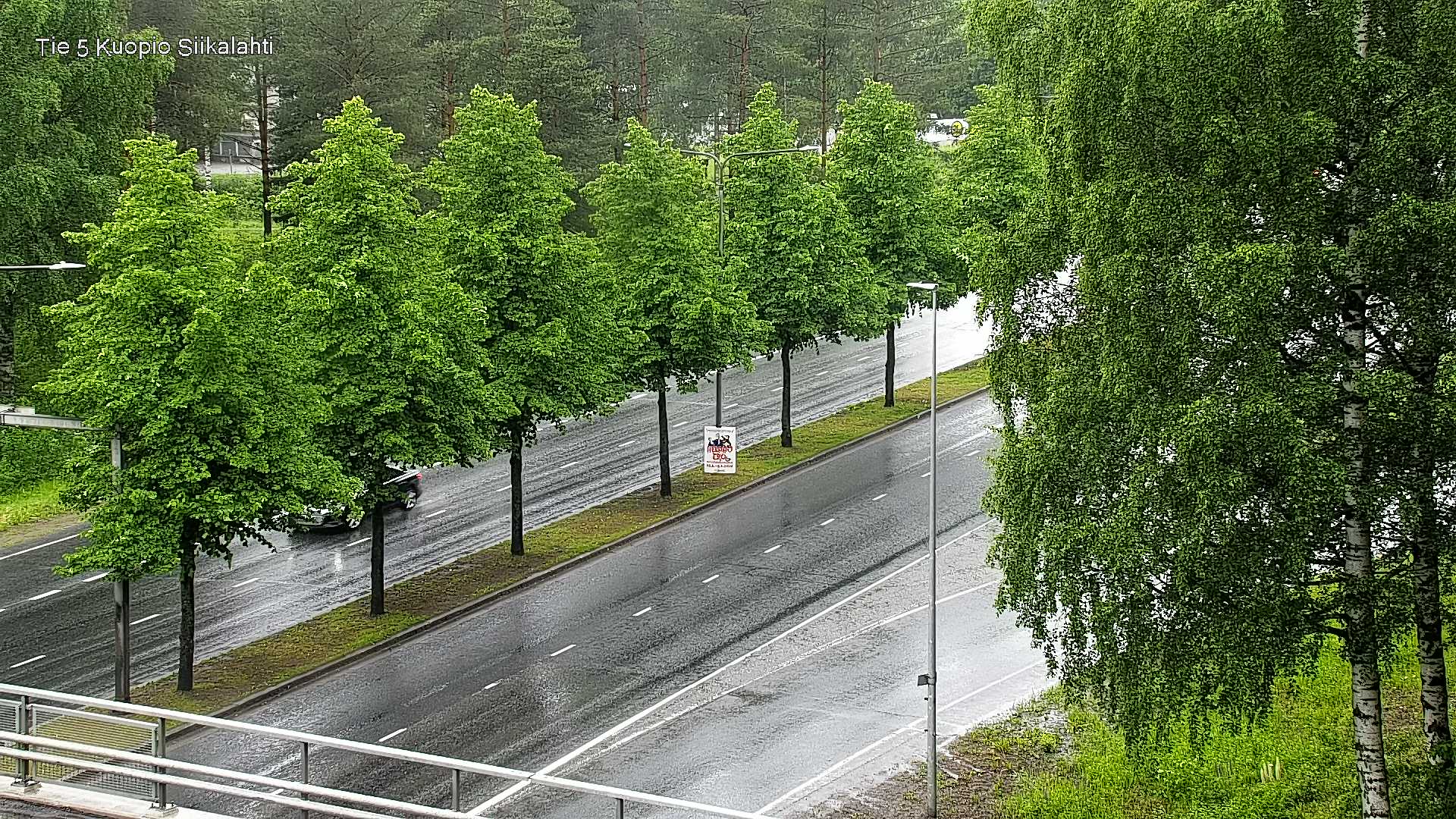 Weather Camera Image Väg 5 Kuopio, Siikalahti, Kuopio, Pohjois-Savo
