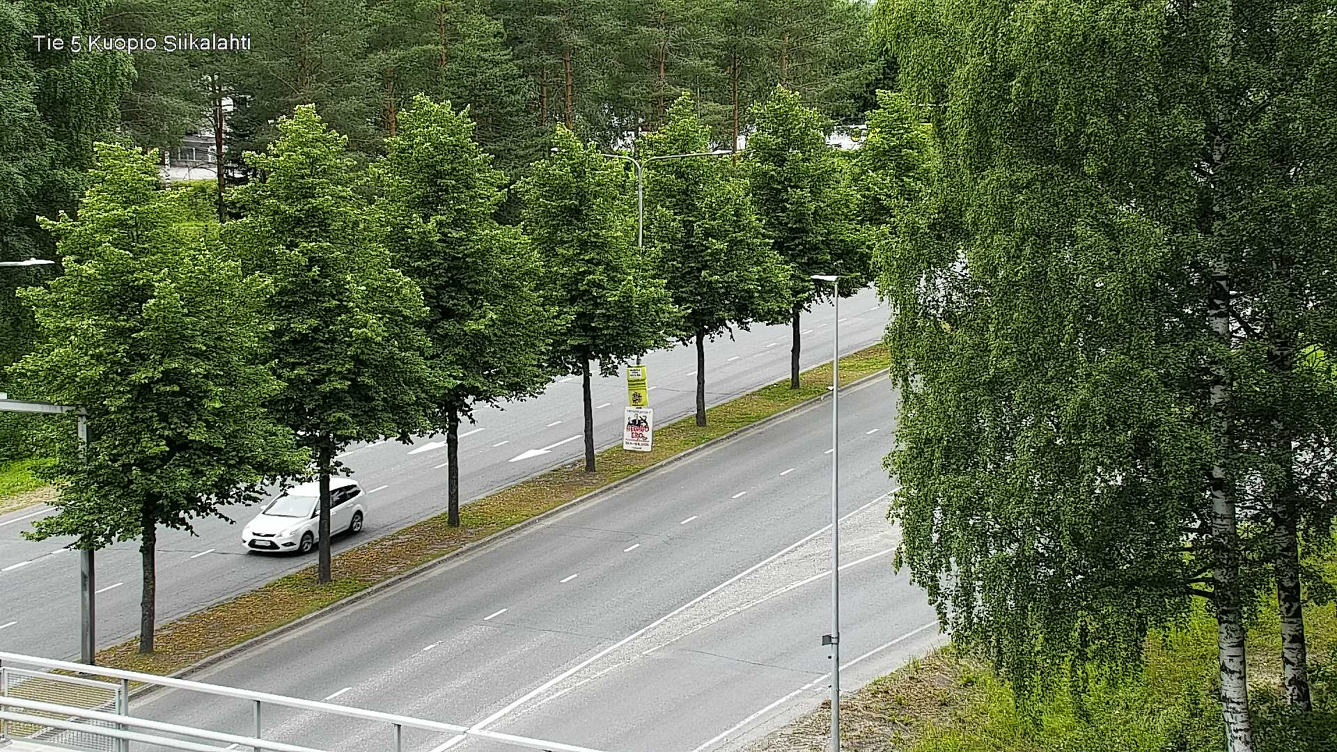 Weather Camera Image Road 5 Kuopio, Siikalahti, Kuopio, Pohjois-Savo