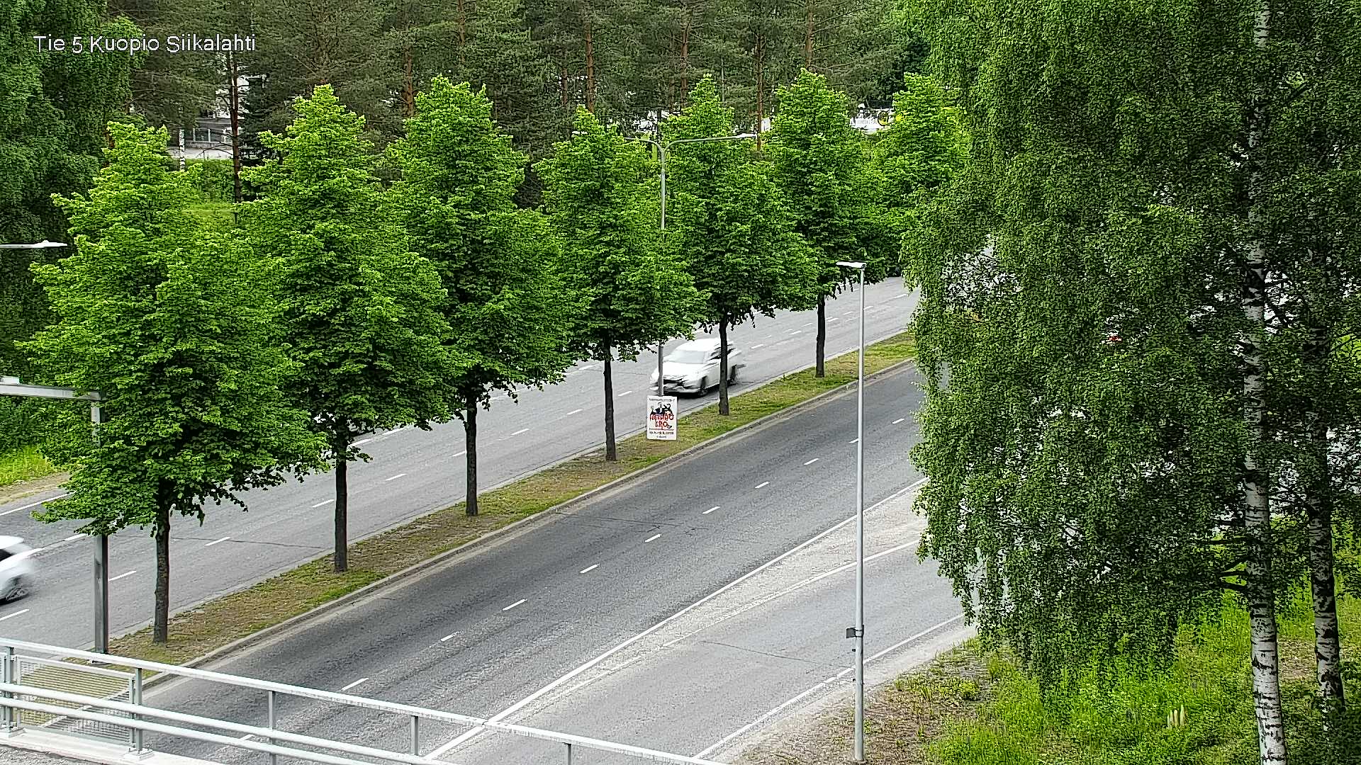 Weather Camera Image Road 5 Kuopio, Siikalahti, Kuopio, Pohjois-Savo