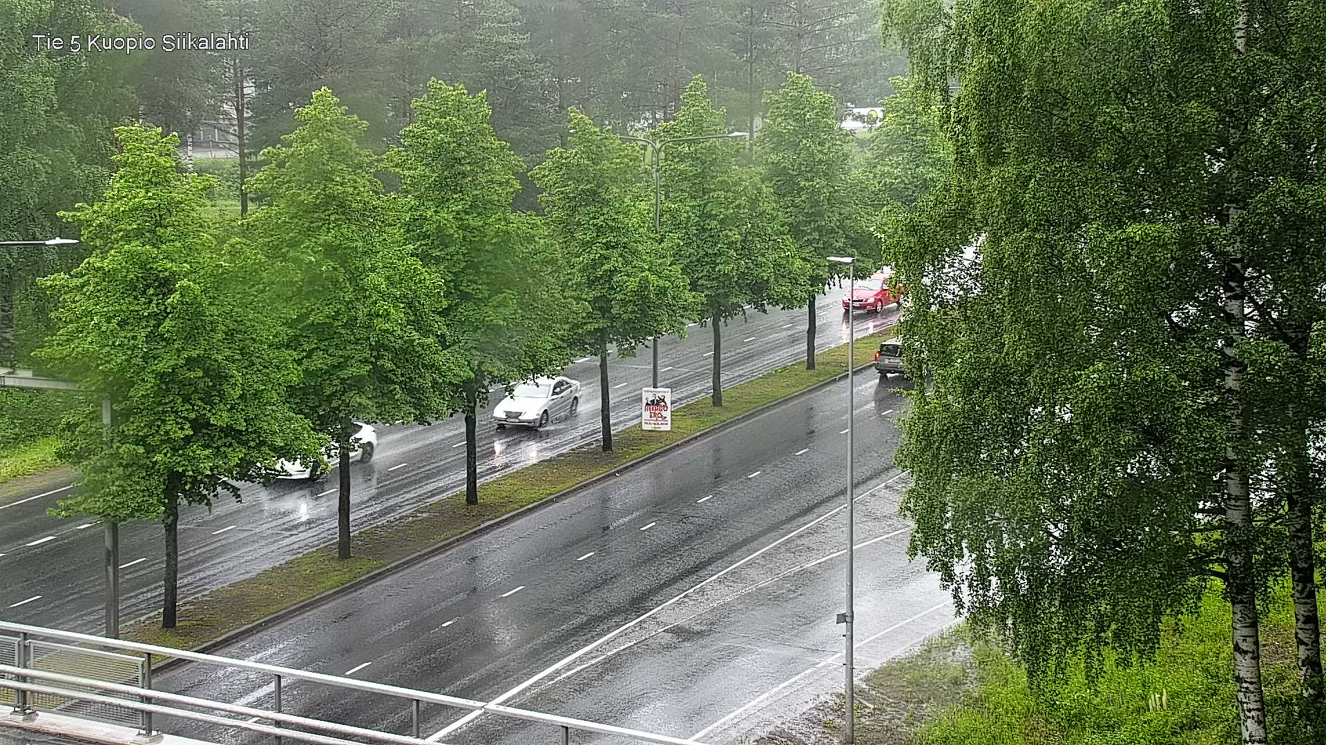 Weather Camera Image Väg 5 Kuopio, Siikalahti, Kuopio, Pohjois-Savo