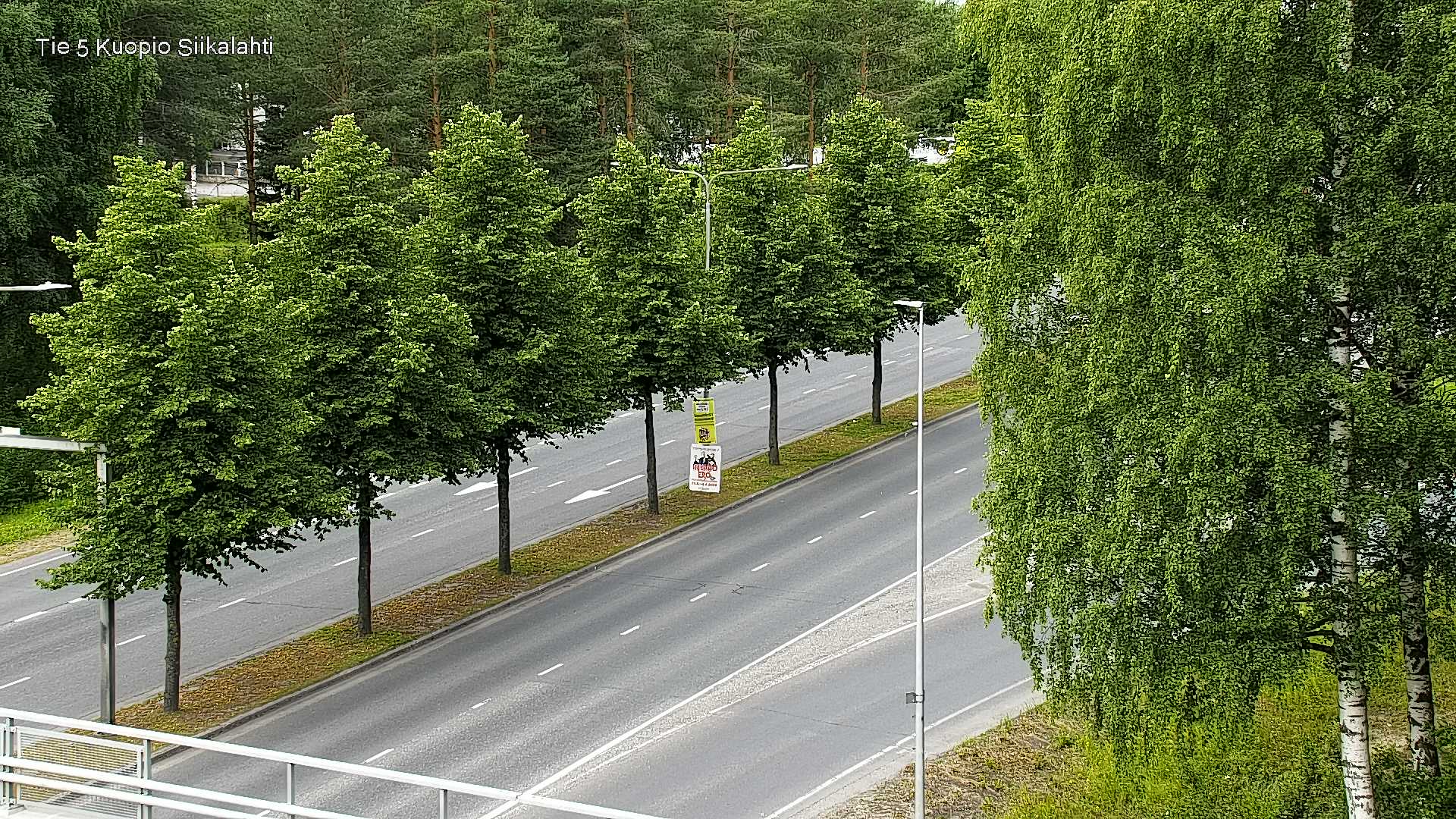 Weather Camera Image Road 5 Kuopio, Siikalahti, Kuopio, Pohjois-Savo