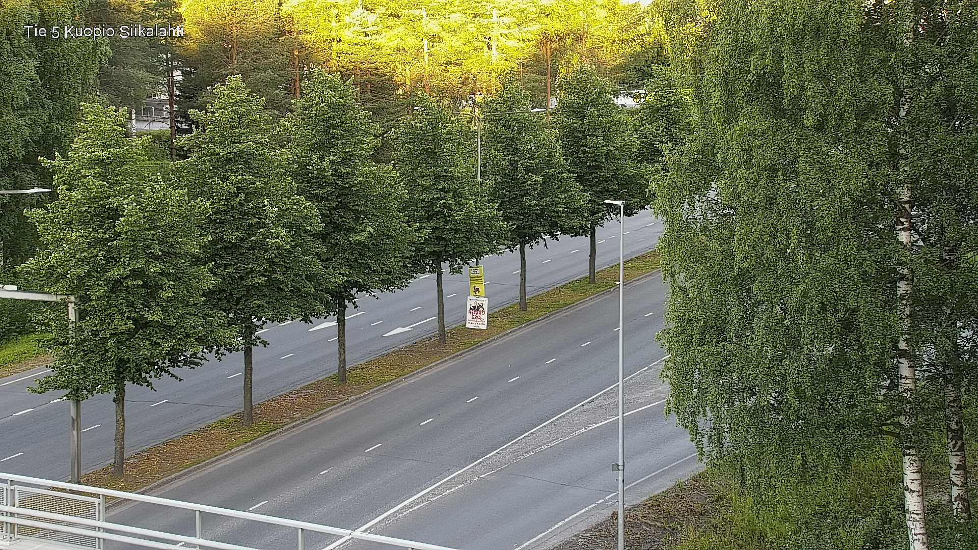 Weather Camera Image Road 5 Kuopio, Siikalahti, Kuopio, Pohjois-Savo