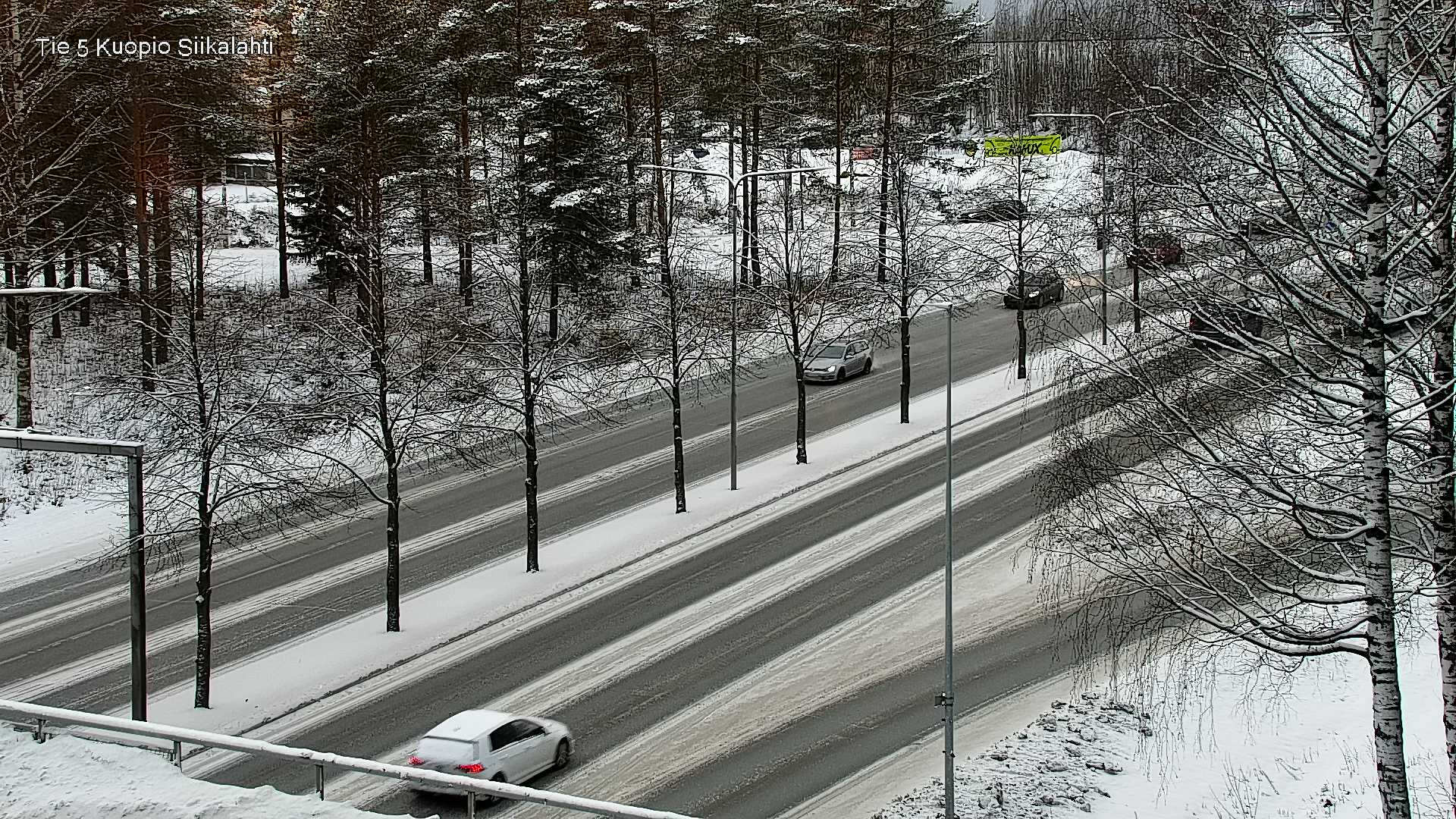 Weather Camera Image Väg 5 Kuopio, Siikalahti, Kuopio, Pohjois-Savo