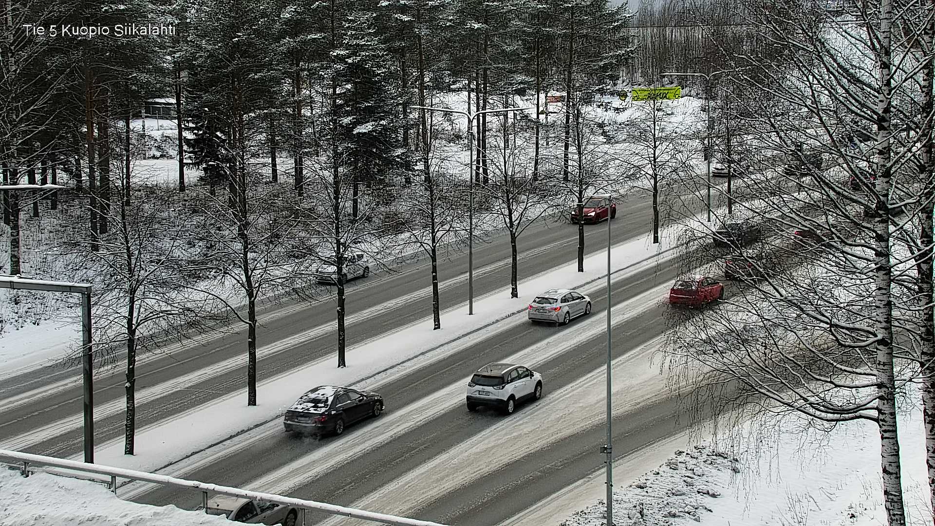 Weather Camera Image Väg 5 Kuopio, Siikalahti, Kuopio, Pohjois-Savo