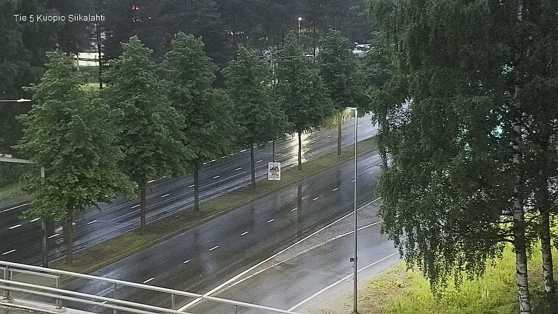 Weather Camera Image Road 5 Kuopio, Siikalahti, Kuopio, Pohjois-Savo