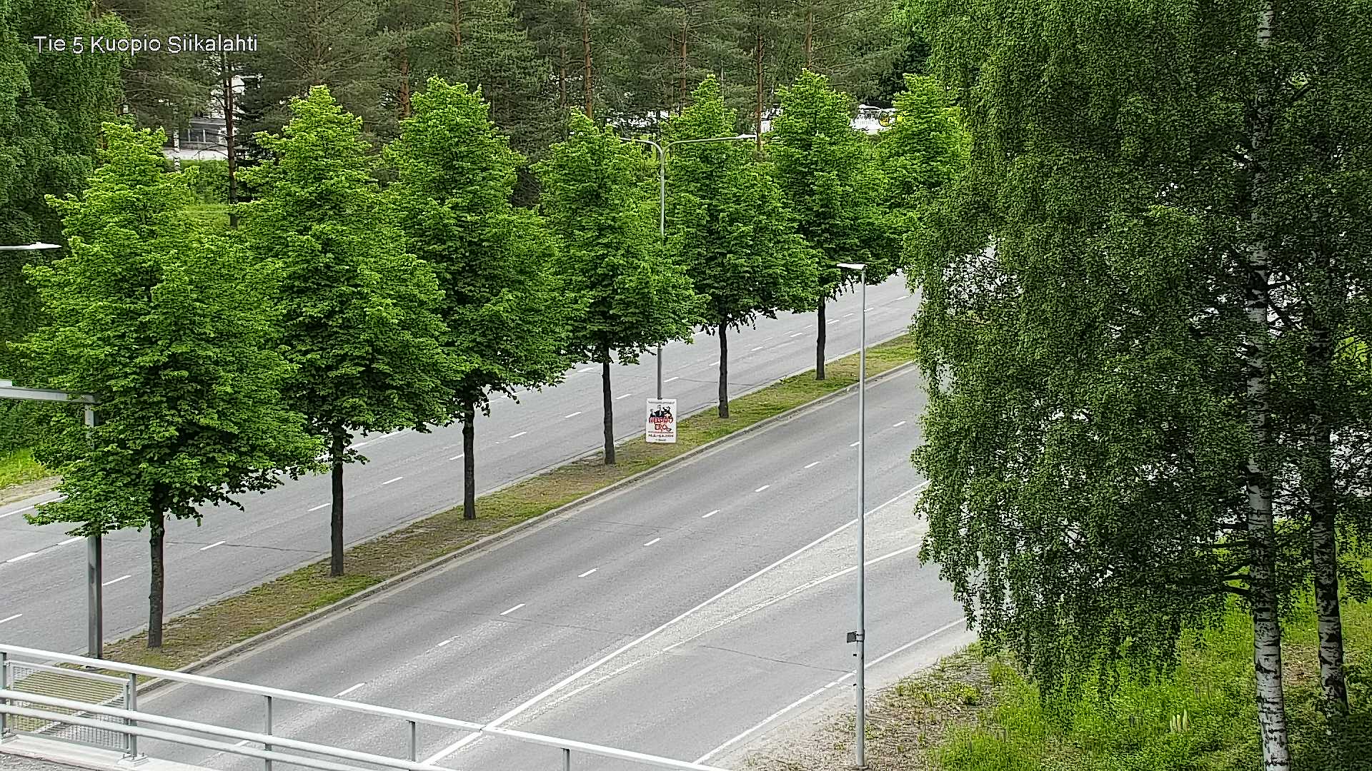 Weather Camera Image Road 5 Kuopio, Siikalahti, Kuopio, Pohjois-Savo