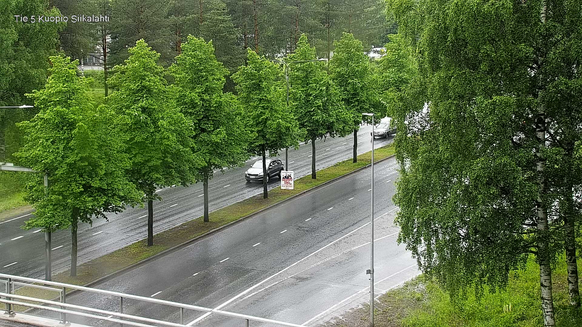 Weather Camera Image Väg 5 Kuopio, Siikalahti, Kuopio, Pohjois-Savo