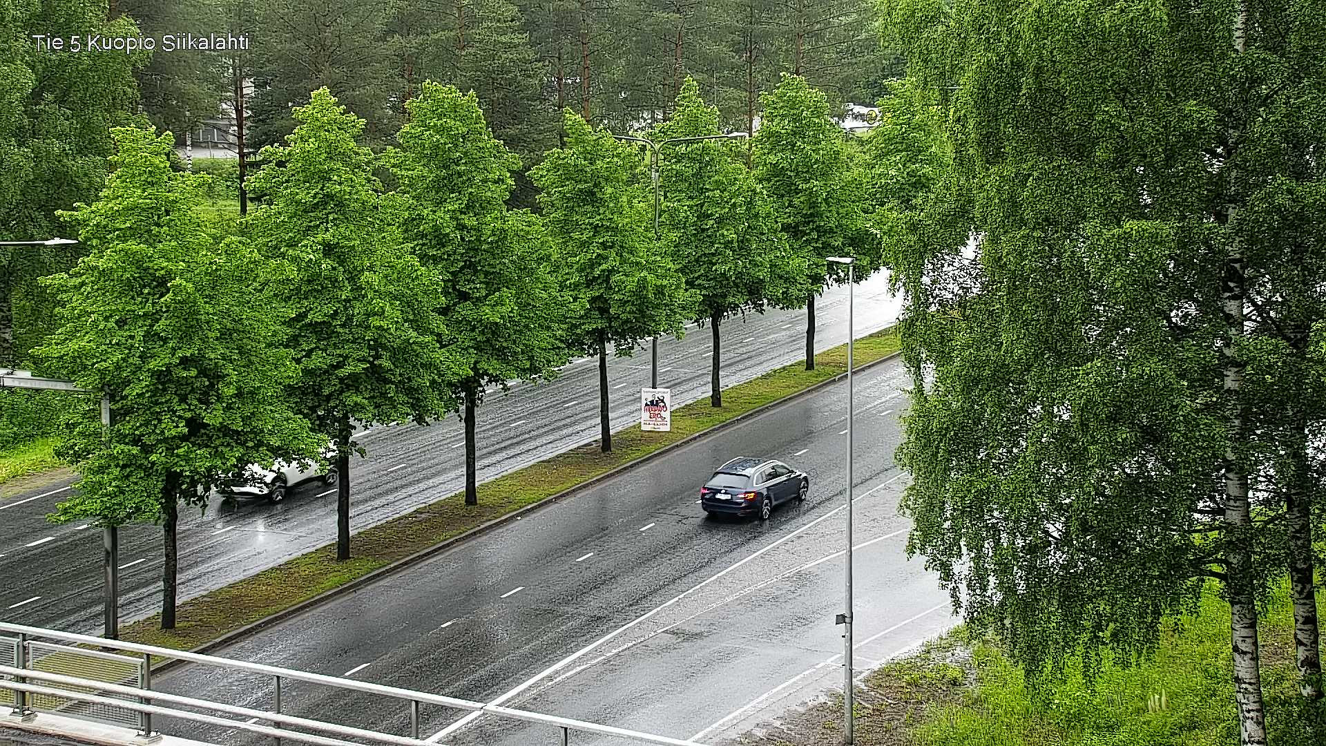Weather Camera Image Väg 5 Kuopio, Siikalahti, Kuopio, Pohjois-Savo