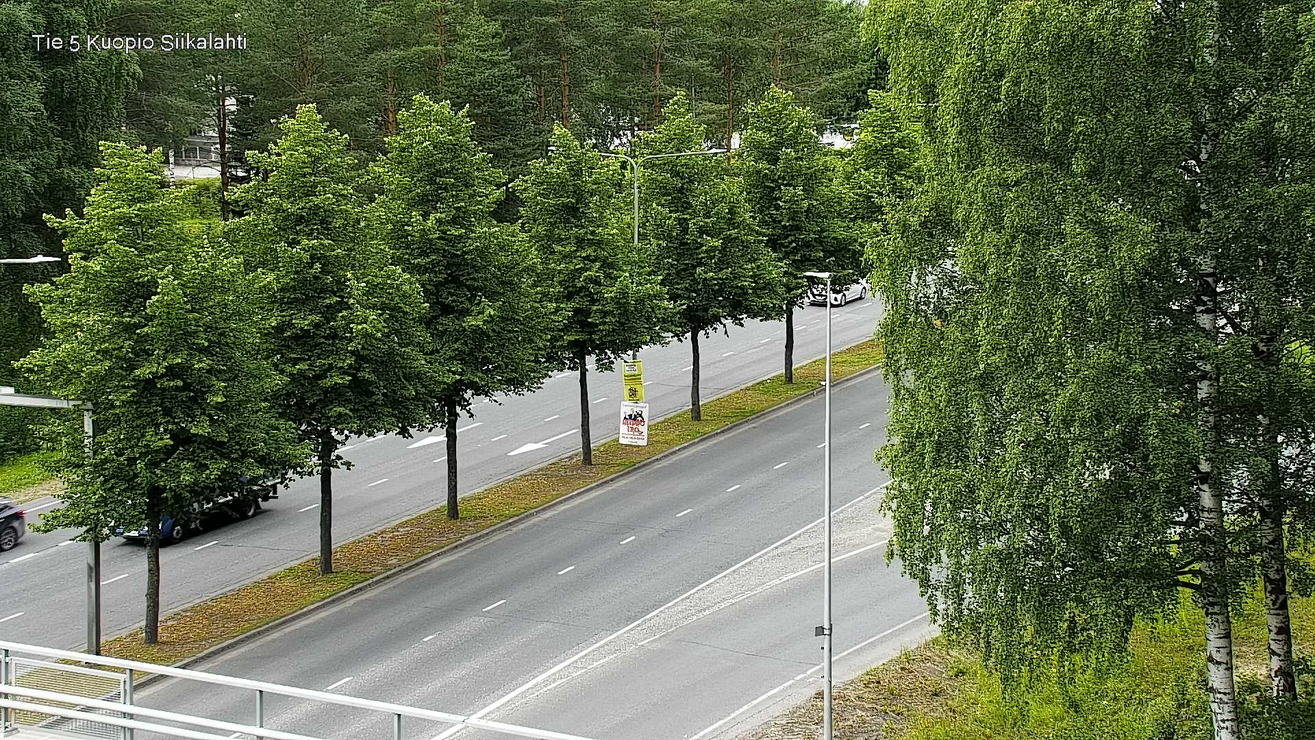 Weather Camera Image Road 5 Kuopio, Siikalahti, Kuopio, Pohjois-Savo